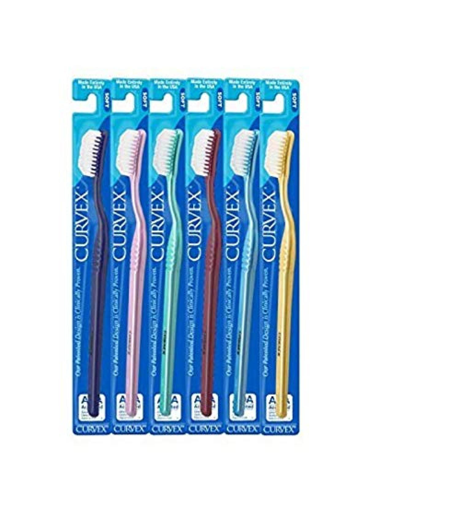 Curvex Toothbrush - Gentle and Effective Cleaning for a Healthy Smile - Buy Online on GoSupps.com