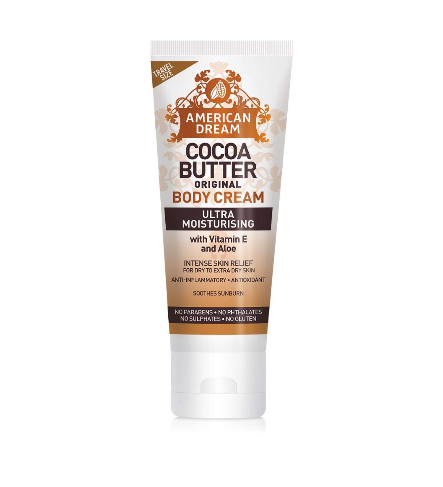 American Dream Travel Size Cocoa Butter Original Body Cream 100g