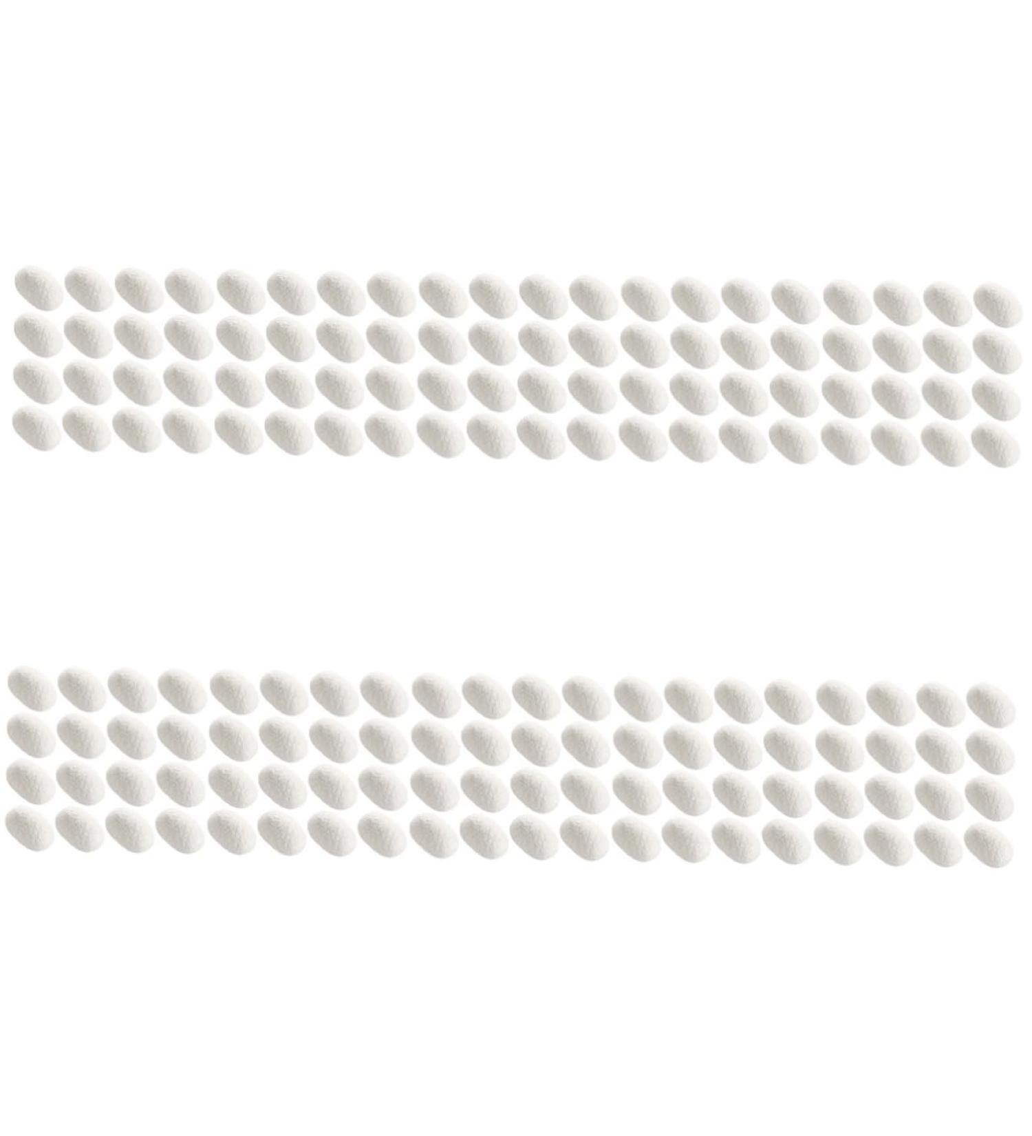 Beaupretty 300 Pcs Silkworm Cleansing Balls - Natural Silk Facial Cleansers for Radiant Skin | International Shipping - Buy Online on GoSupps.com