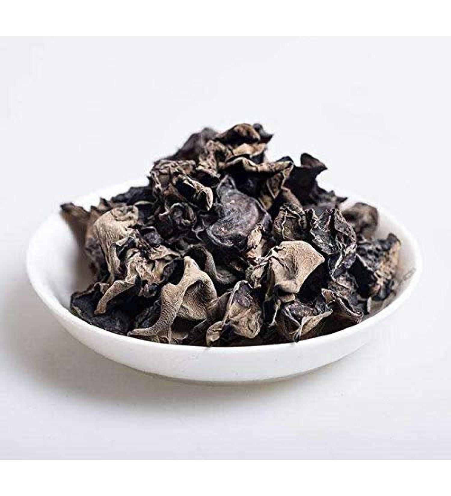50g Edible Dried Black Fungus Cloud Ear Fungus Wild Mushrooms Cloud Ear Fungi Auricularia Polytricha Chinese Japanese Asian Cooking Baking - Buy Online on GoSupps.com