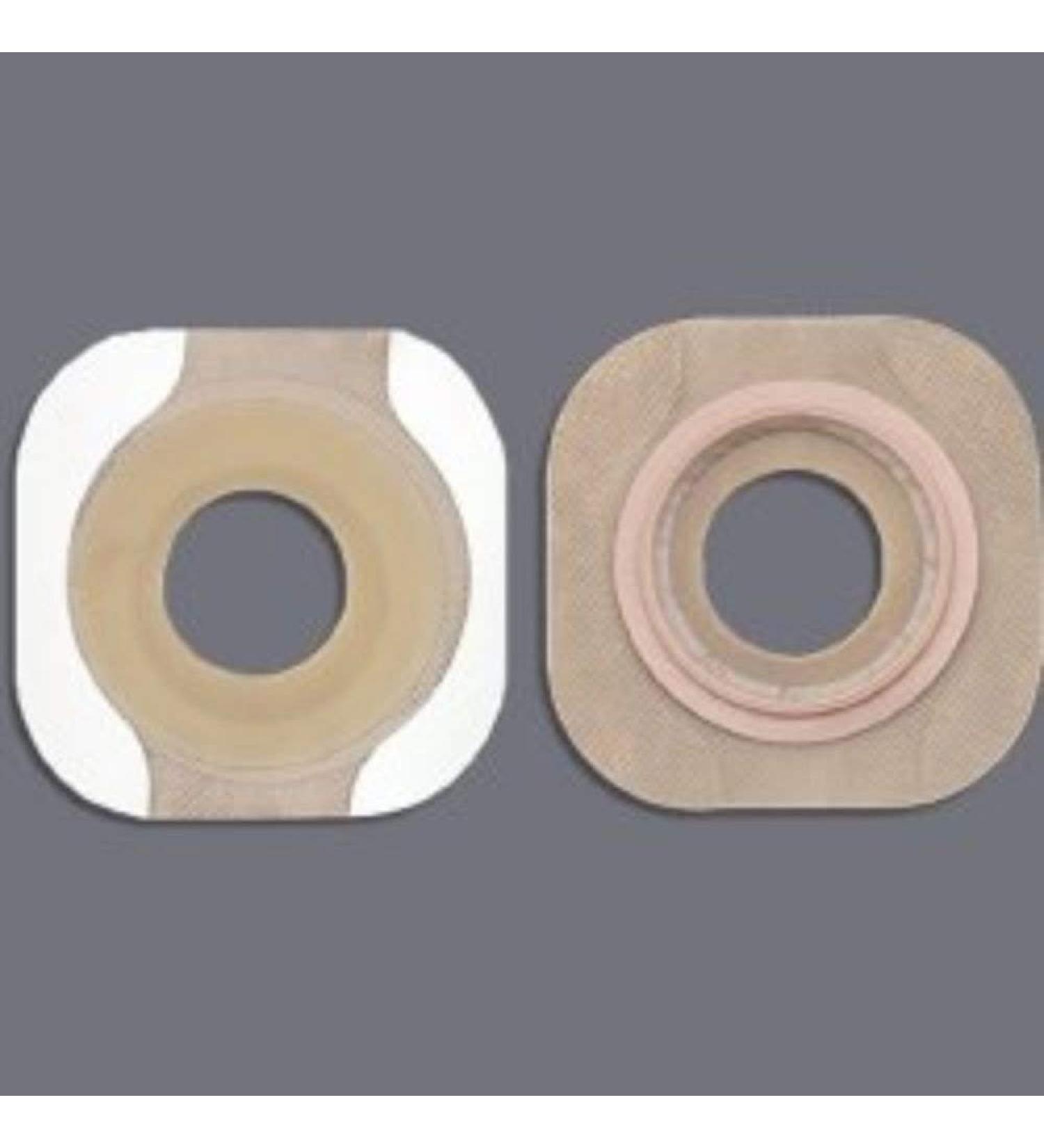 Colostomy Barrier New Image Flextend Pre-Cut Tape 2-1/4" Flange Red Code Hydrocolloid 1-3/8" (#14707 Sold Per Box)