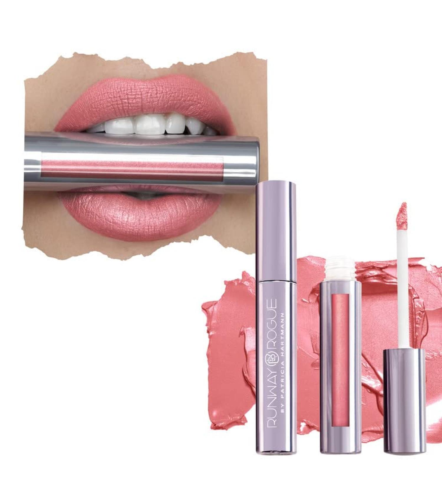 Runway Rogue Silk Glam Liquid Lipstick - Long-Wear Light-Pink 1 Fl Oz (Pack of 1) - Buy Online on GoSupps.com