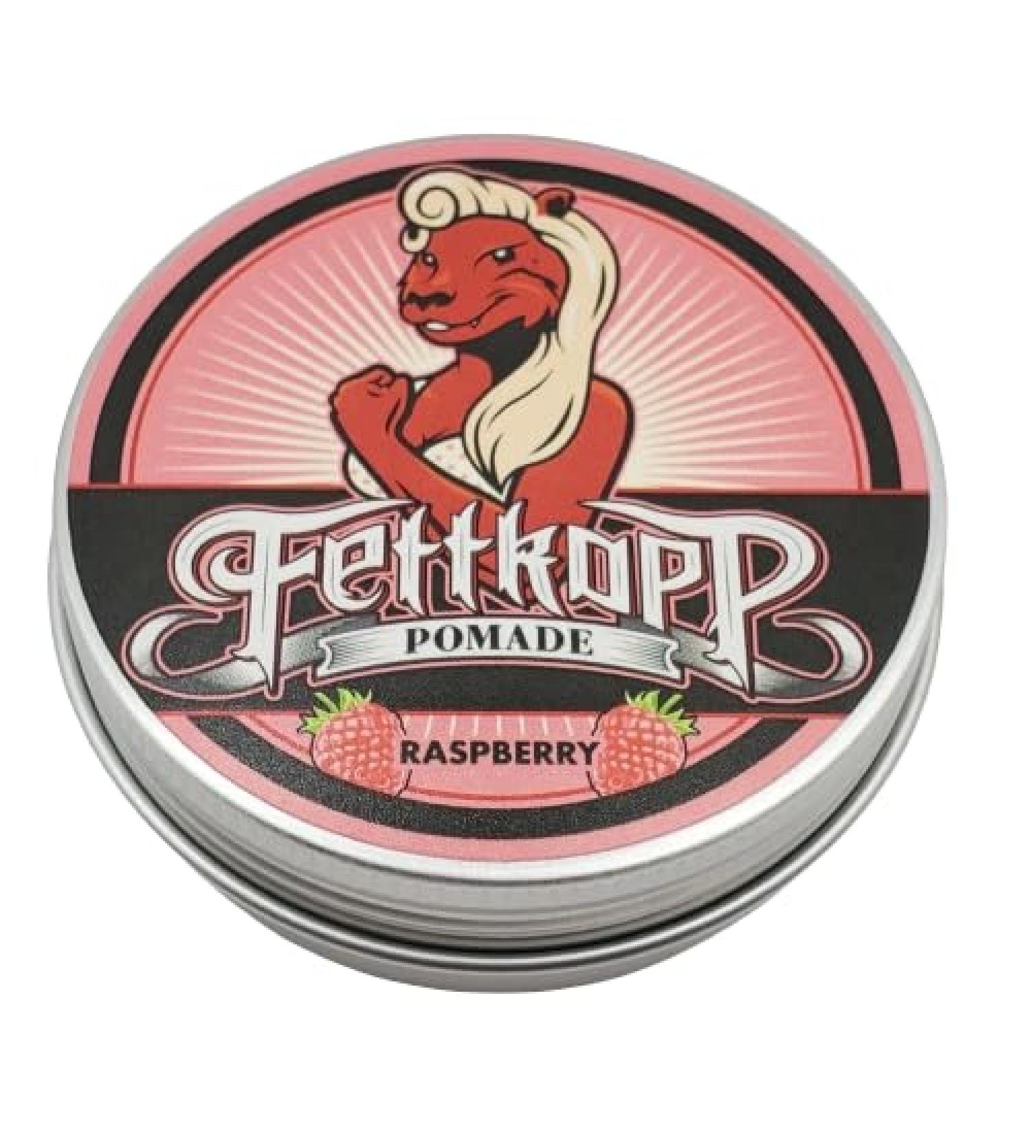 FETTKOPP POMADE Raspberry 51g - Medium Hold Hair Styling for All Hair Types | International Shipping - Buy Online on GoSupps.com