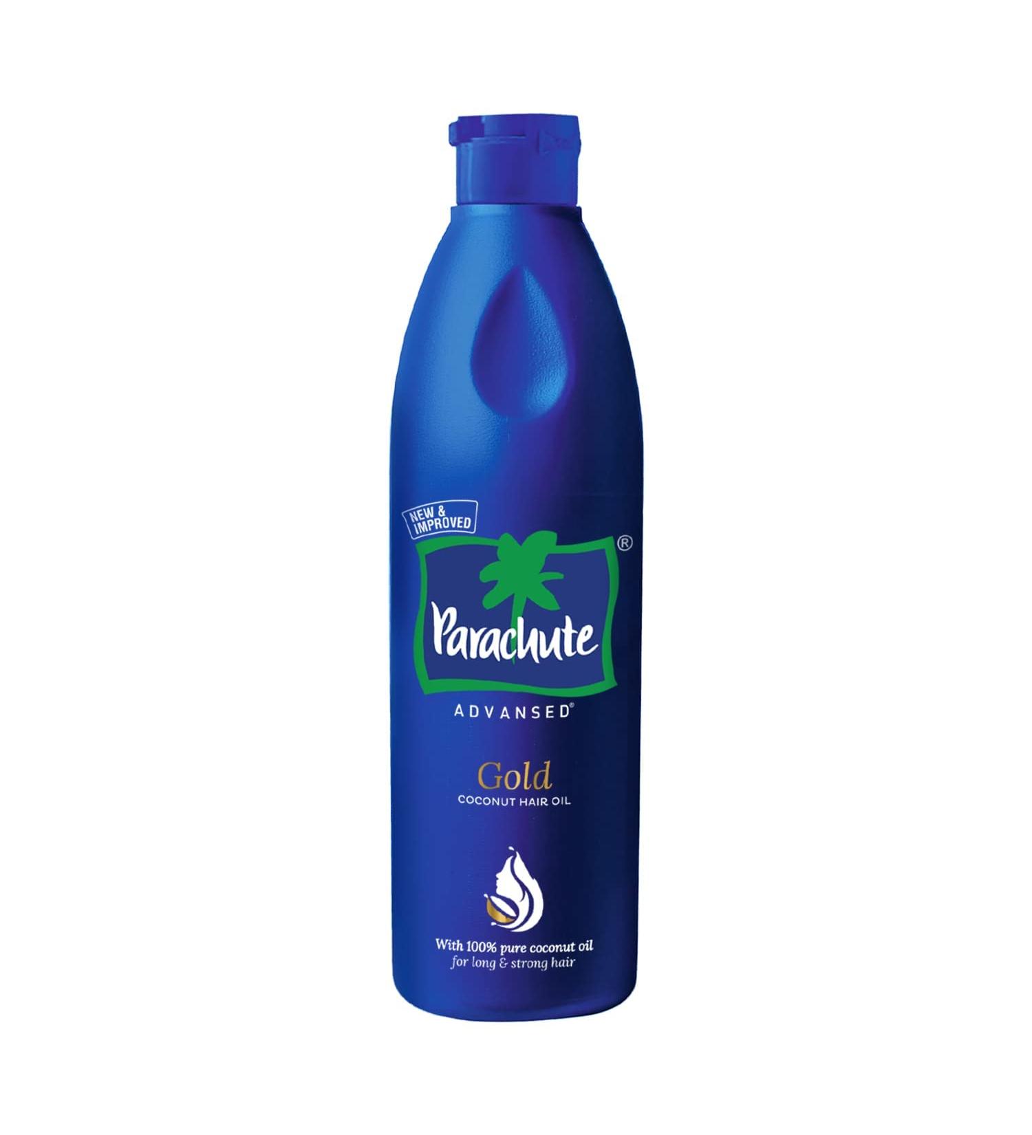 Parachute Advansed Gold Coconut Hair Oil 200 ML - Pure Coconut Oil with Vitamin E for Long, Strong & Gorgeous Hair - Buy Online on GoSupps.com