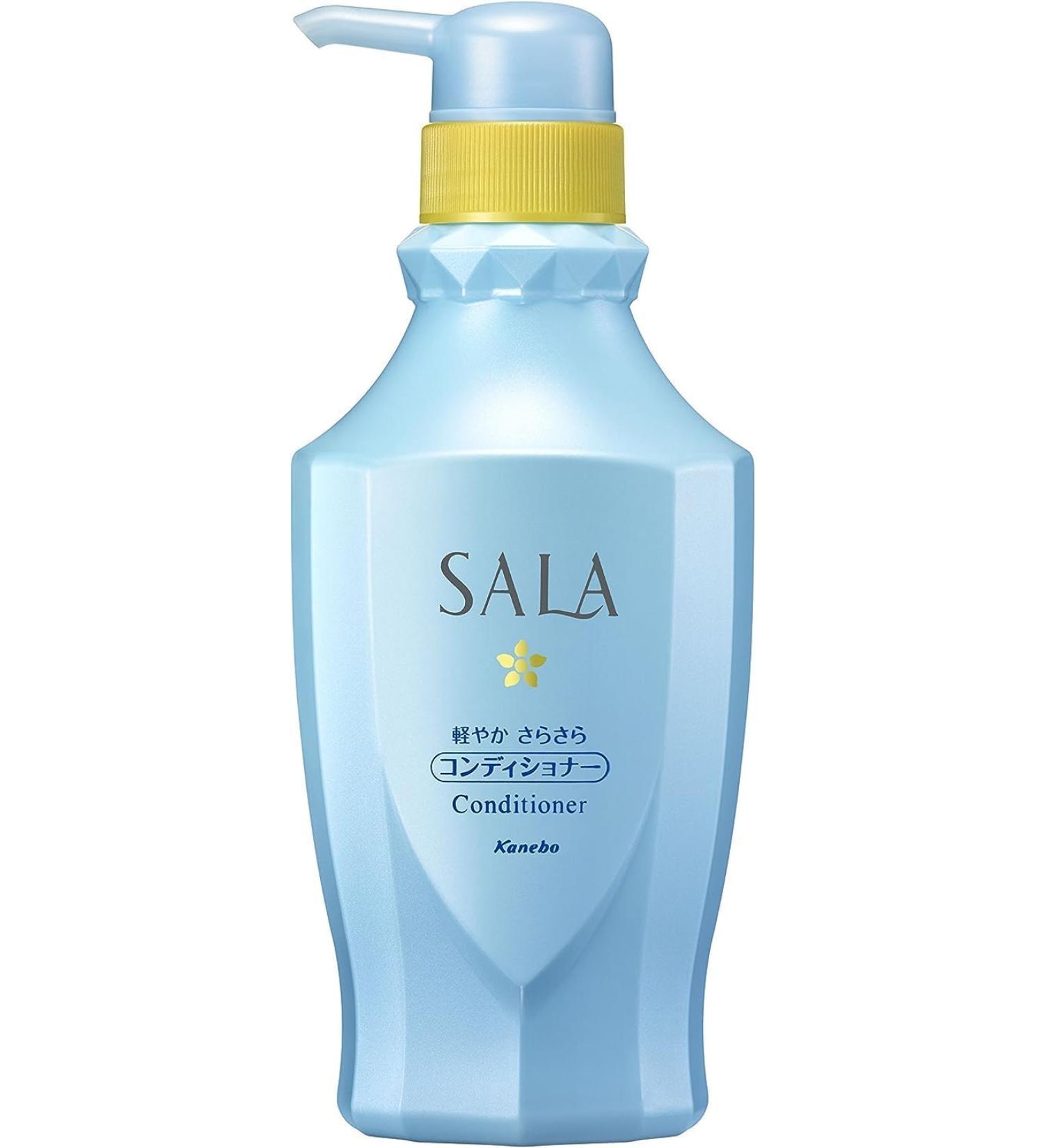 Kanebo Sala Light Silky Conditioner Pump 400ml - Green Tea Set | Buy Internationally - Buy Online on GoSupps.com