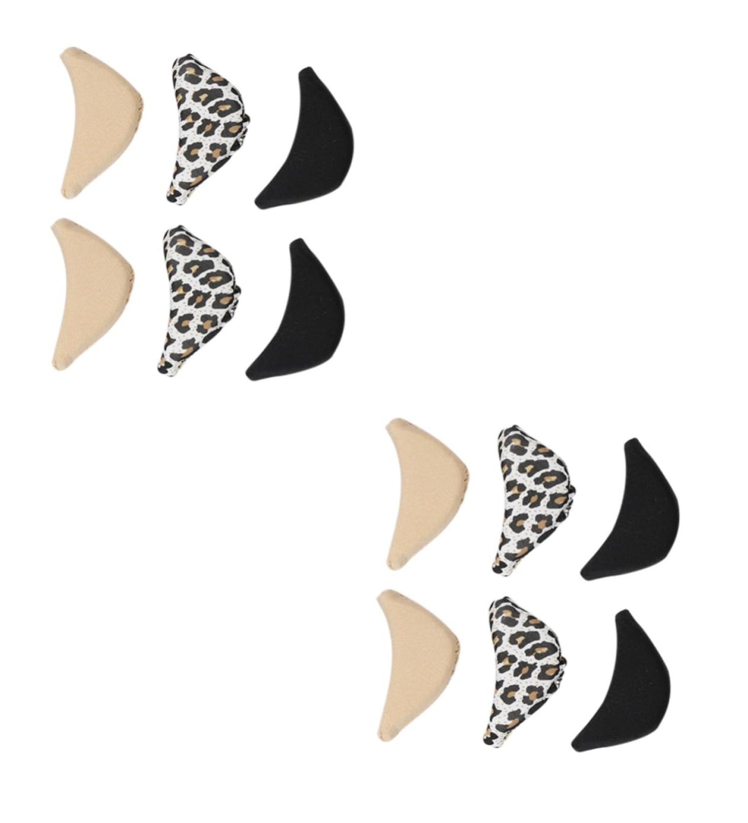 Mobestech 6 Pairs Toe Plug Filler Shoe Pads - Cushioned Insoles for Heels Trainers & Sandals - Comfort & Support for Women's High Heels & Sports Shoes - Buy Online on GoSupps.com