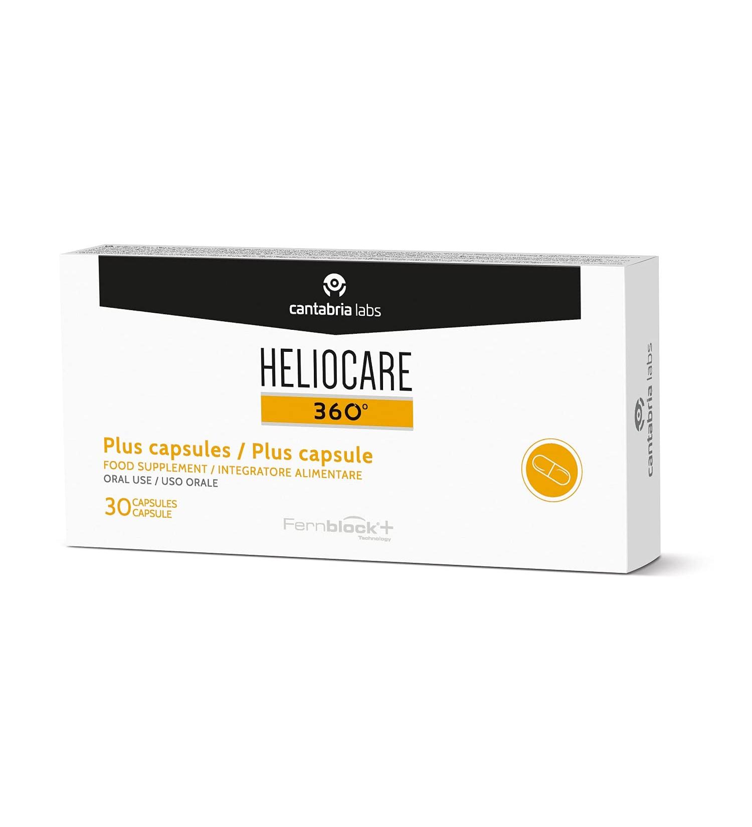 Heliocare HELIOCARE 360 Plus Capsules Food Supplement 30 Capsules