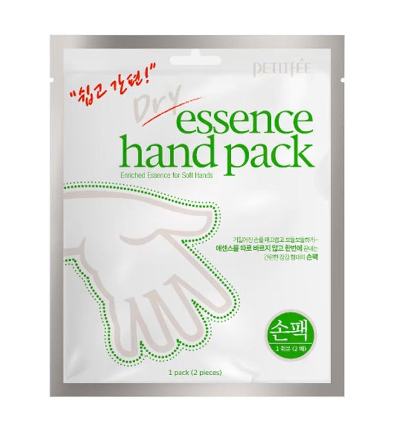 Petitf e - Dry essence hand pack - New manicure beauty trend 2016 - Dry hand mask with aloe vera - hand massage - glove mask