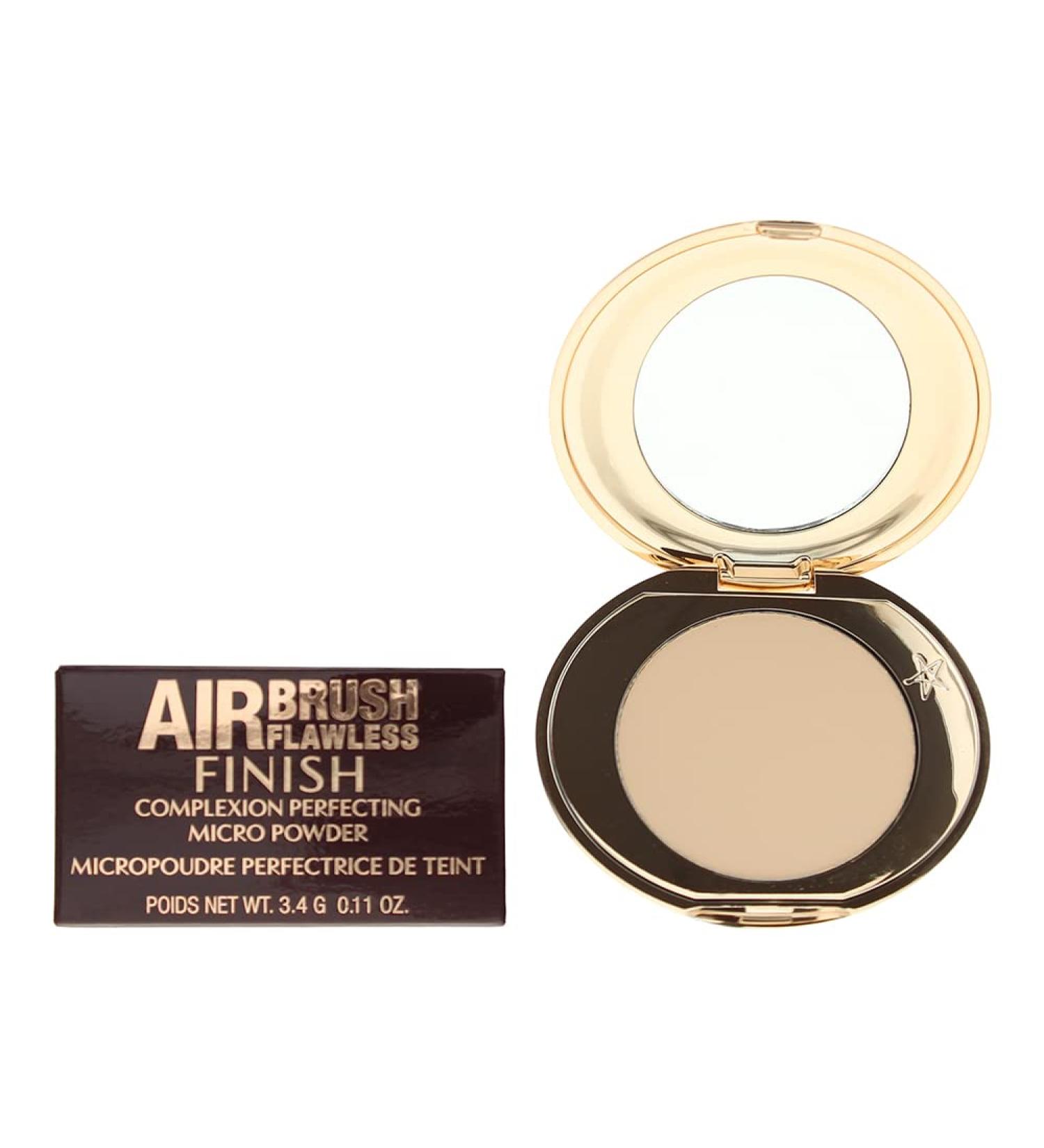 Charlotte Tilbury Mini Airbrush Flawless Finish Powder 3.4g - Medium | Pack of 1 - Buy Online on GoSupps.com