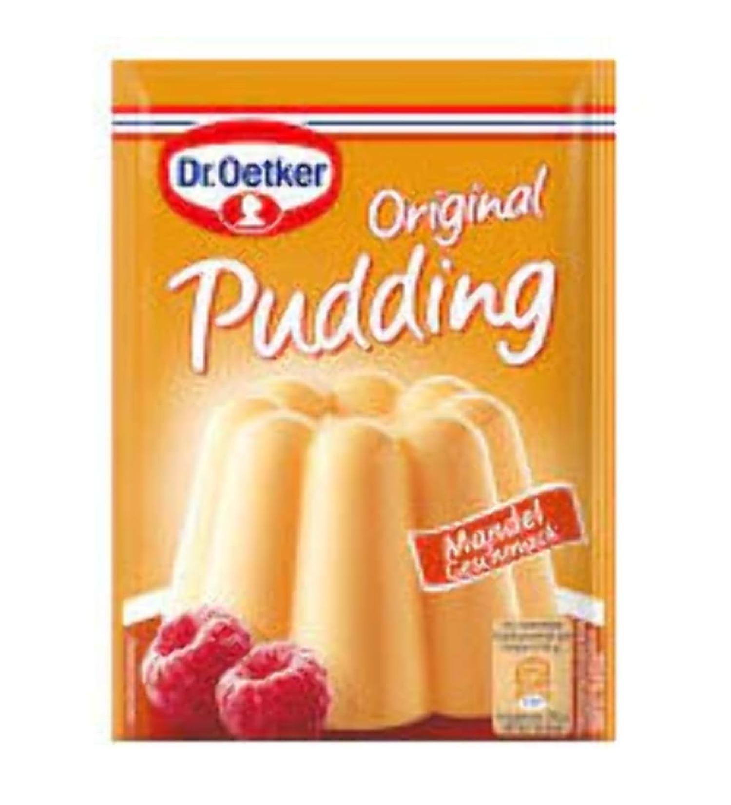 Dr. Oetker - Amande au pouding originale (Original Pudding Mandel) | Poids Total 375 grams