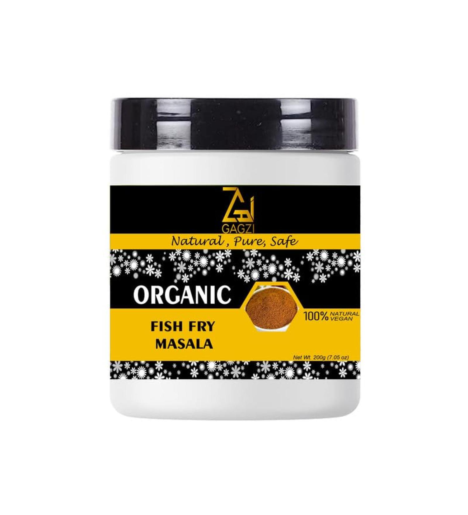 GAGZI All Natural Organic Spices Fish Fry Masala 100 Gram (Packing May Be Vary) Pack Of 1 100 Gram 3.35 oz