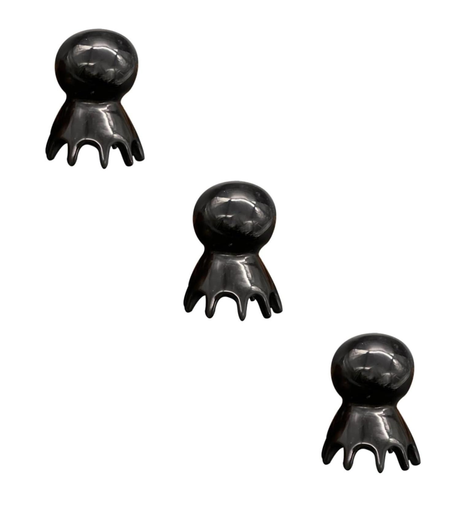 PartyKindom 3 Pcs Octopus Massage Comb Tool - Antistatic Yak Horn Hair Care for All Hair Types - Buy Online on GoSupps.com