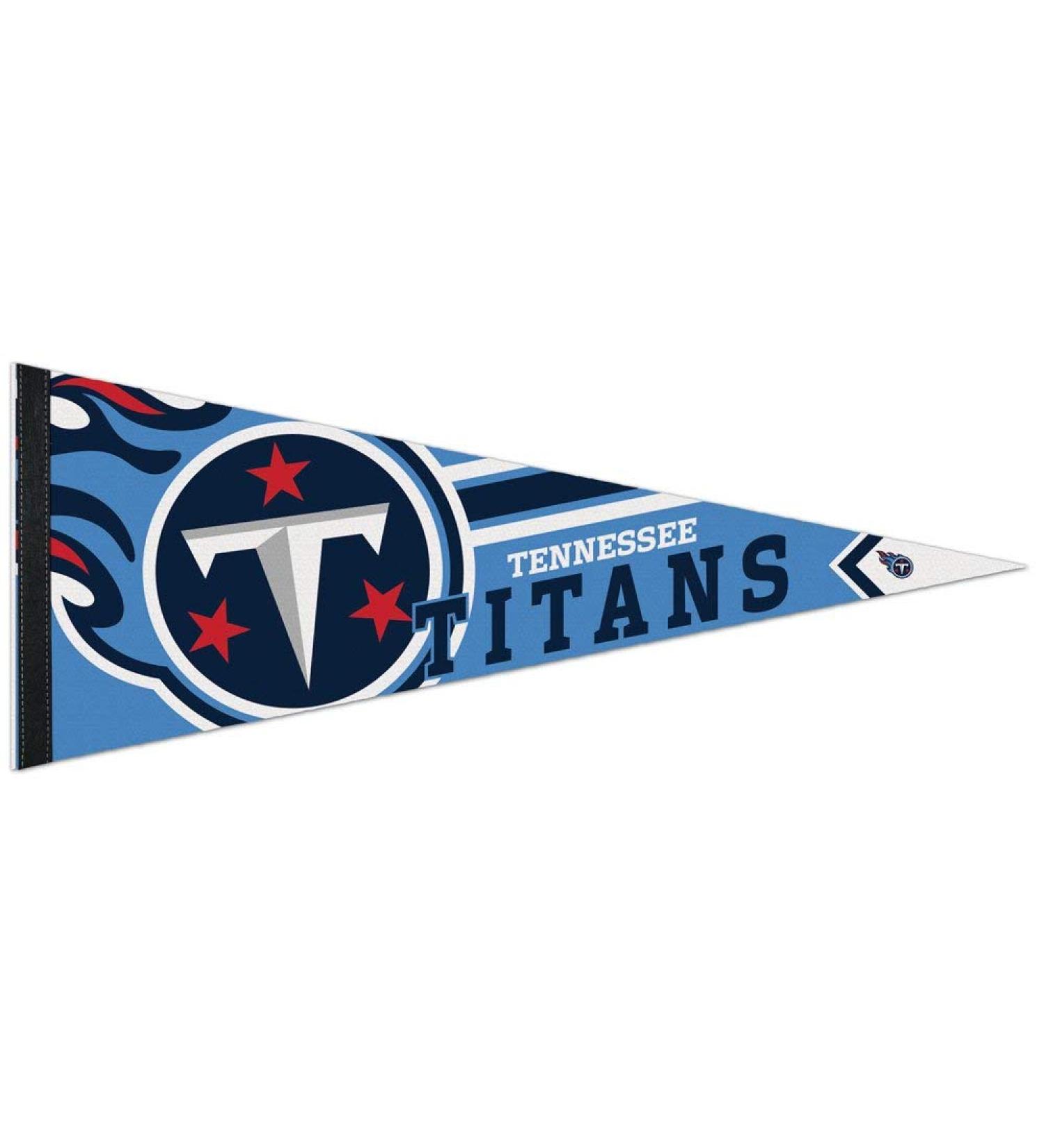Shop WinCraft Tennessee Titans Big Logo Premium NFL Pennant - Perfect Addition for Titans Fans | International Shipping Available - Buy Online on GoSupps.com