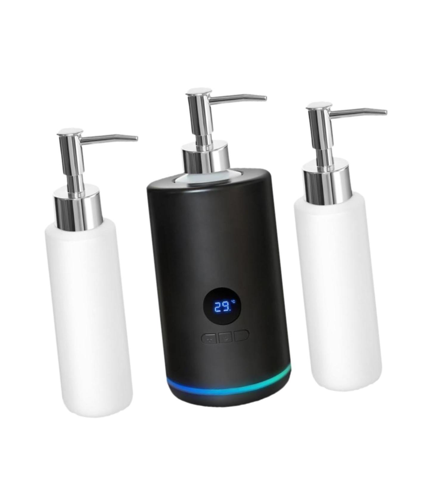 Electric Massage Oil Warmer with Temperature Control | Premium Black Oil Heater for Relaxation - Fast International Shipping - Buy Online on GoSupps.com