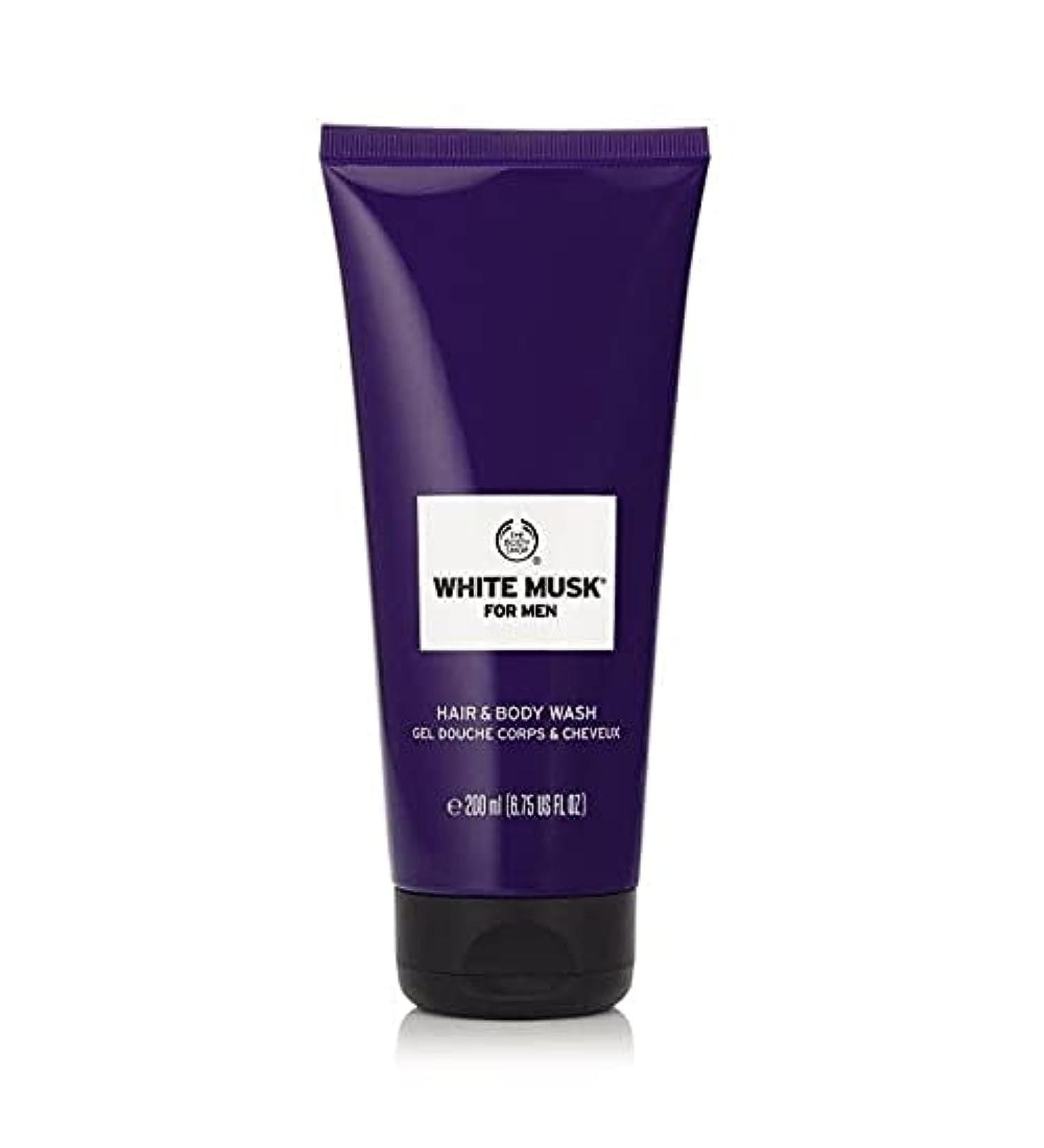 The Body Shop White Musk For Men Hair & Body Wash 200ml - Buy Online on GoSupps.com