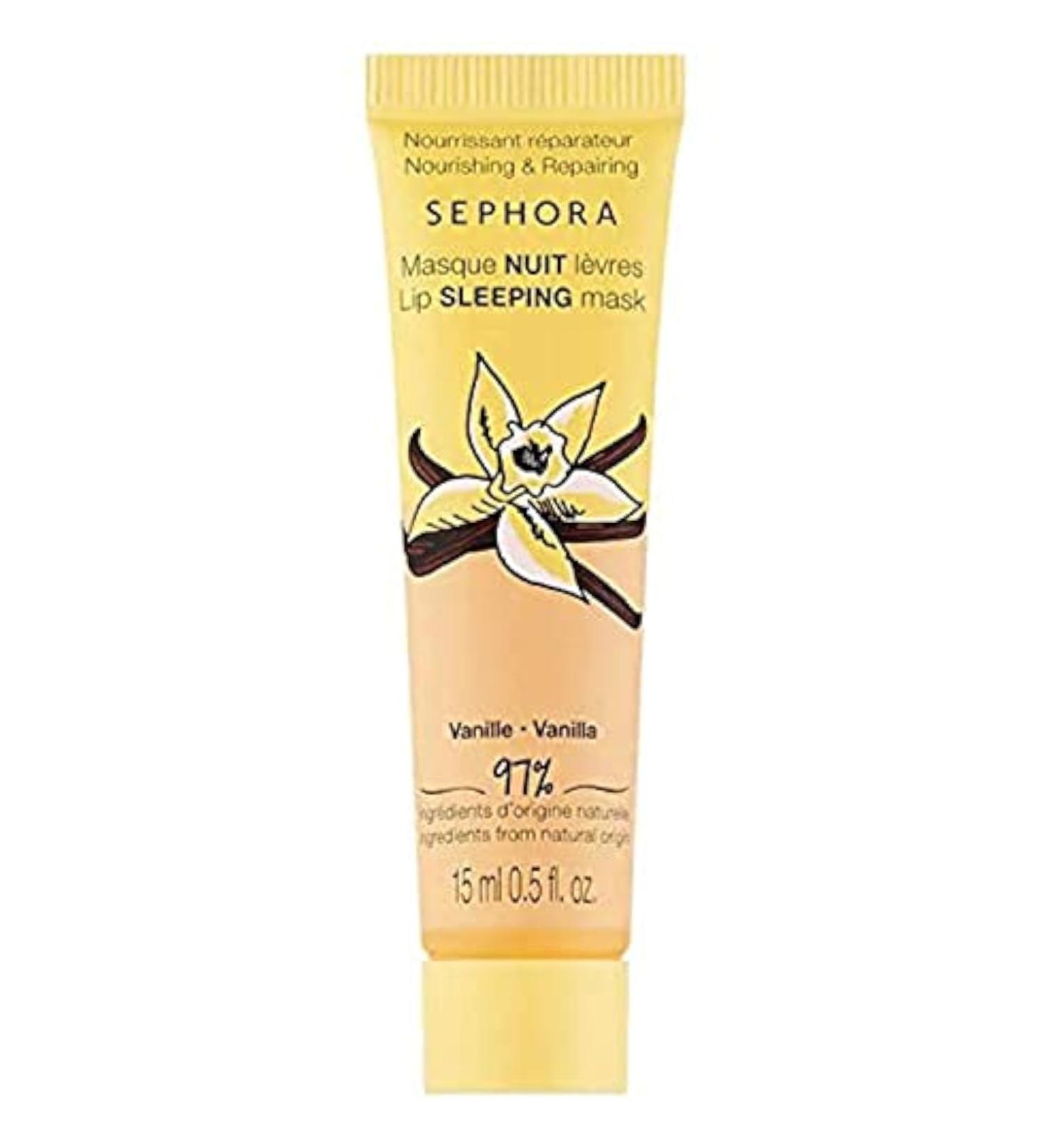 Sephora Lip Sleeping Mask - Vanilla (overnight lip mask nourished lips)