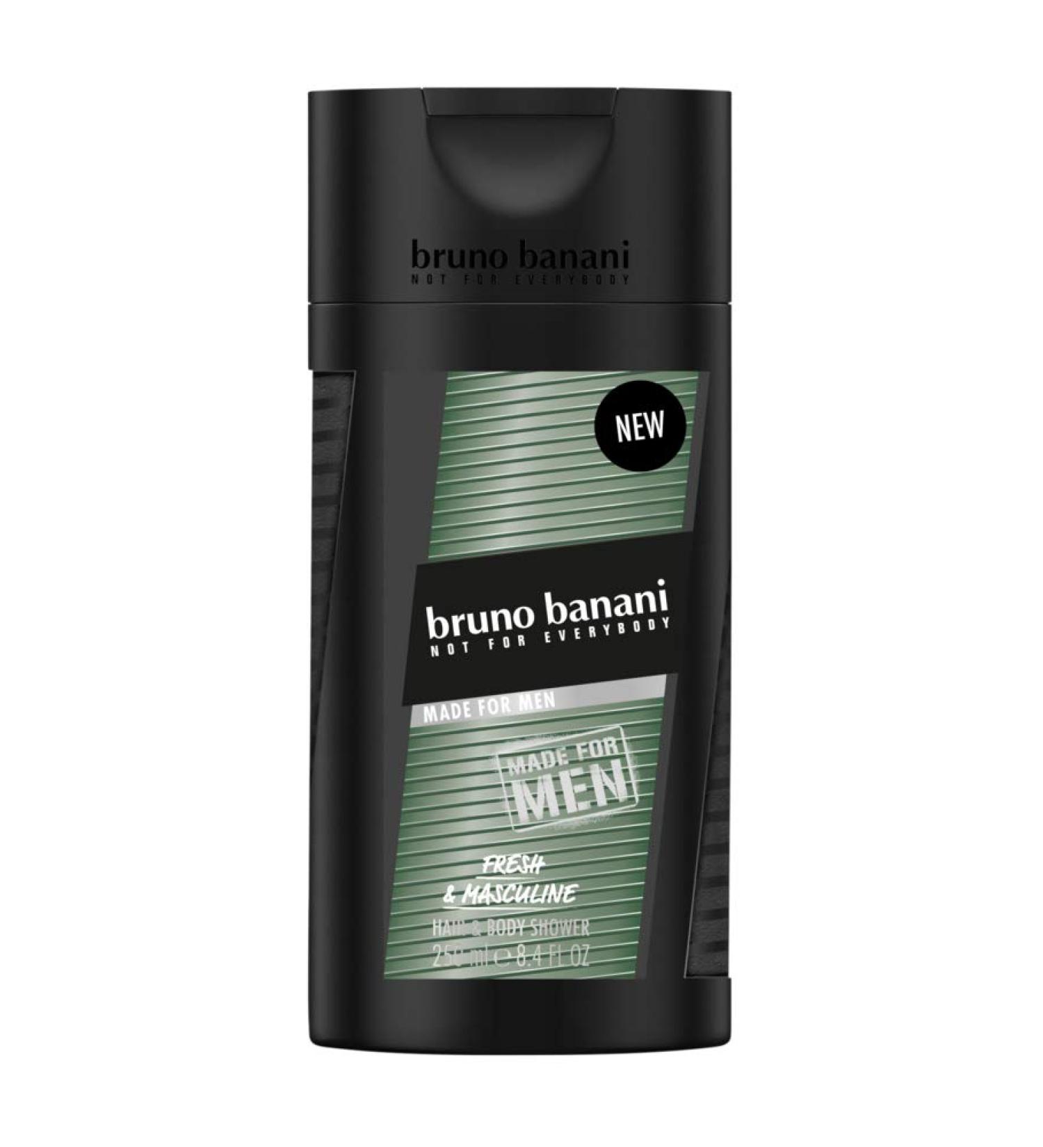 Bruno Banani Made for Men Shower Gel 250 ml - Buy Online on GoSupps.com