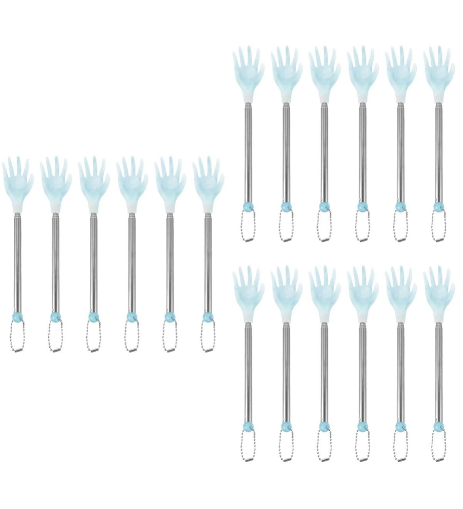 Minkissy 18-Piece Finger Tickling Head Massager & Back Scraper Set - Metal & Bamboo Tools for Ultimate Relaxation | International Shipping Available - Buy Online on GoSupps.com