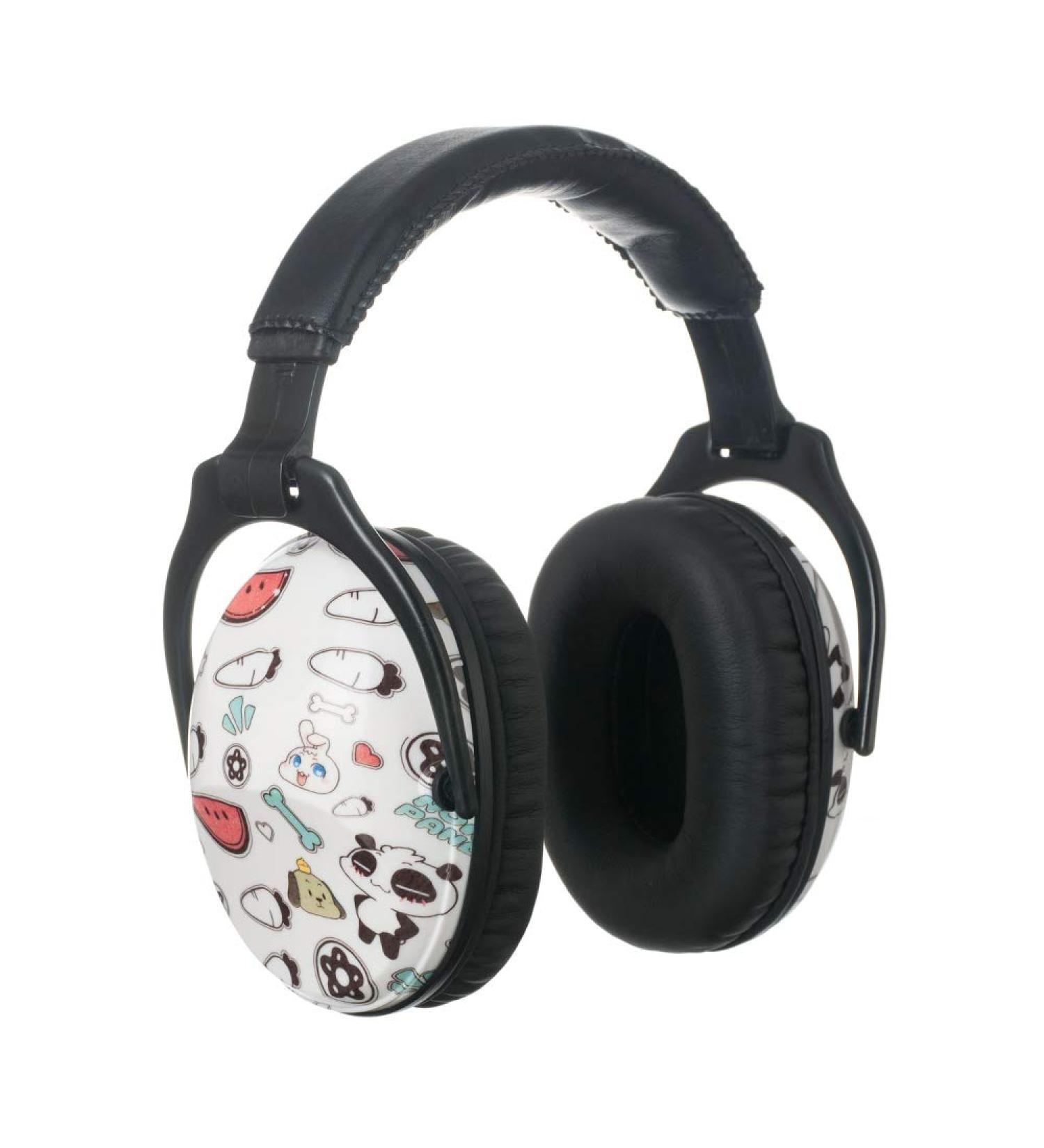 PROTEAR Kids Ear Defenders SNR 28 dB - Panda Noise Cancelling Ear Muffs for Children - Ideal for Concerts and Study - 15x13x10cm - Buy Online on GoSupps.com