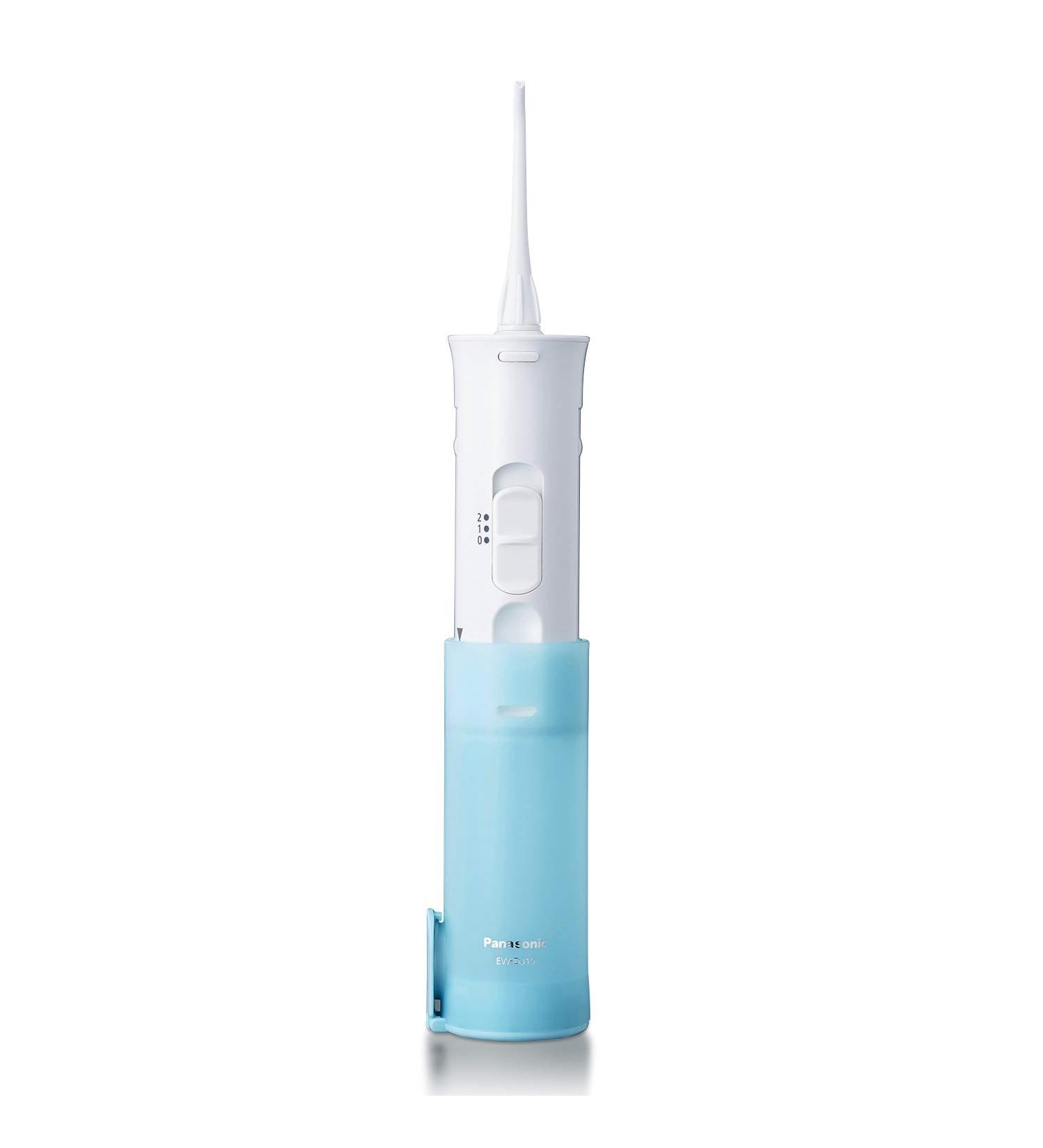 Panasonic Dual-Speed Cordless Dental Water Flosser - Collapsible Design for Travel - EW-DJ10-A Portable Oral Irrigator Blue - Buy Online on GoSupps.com