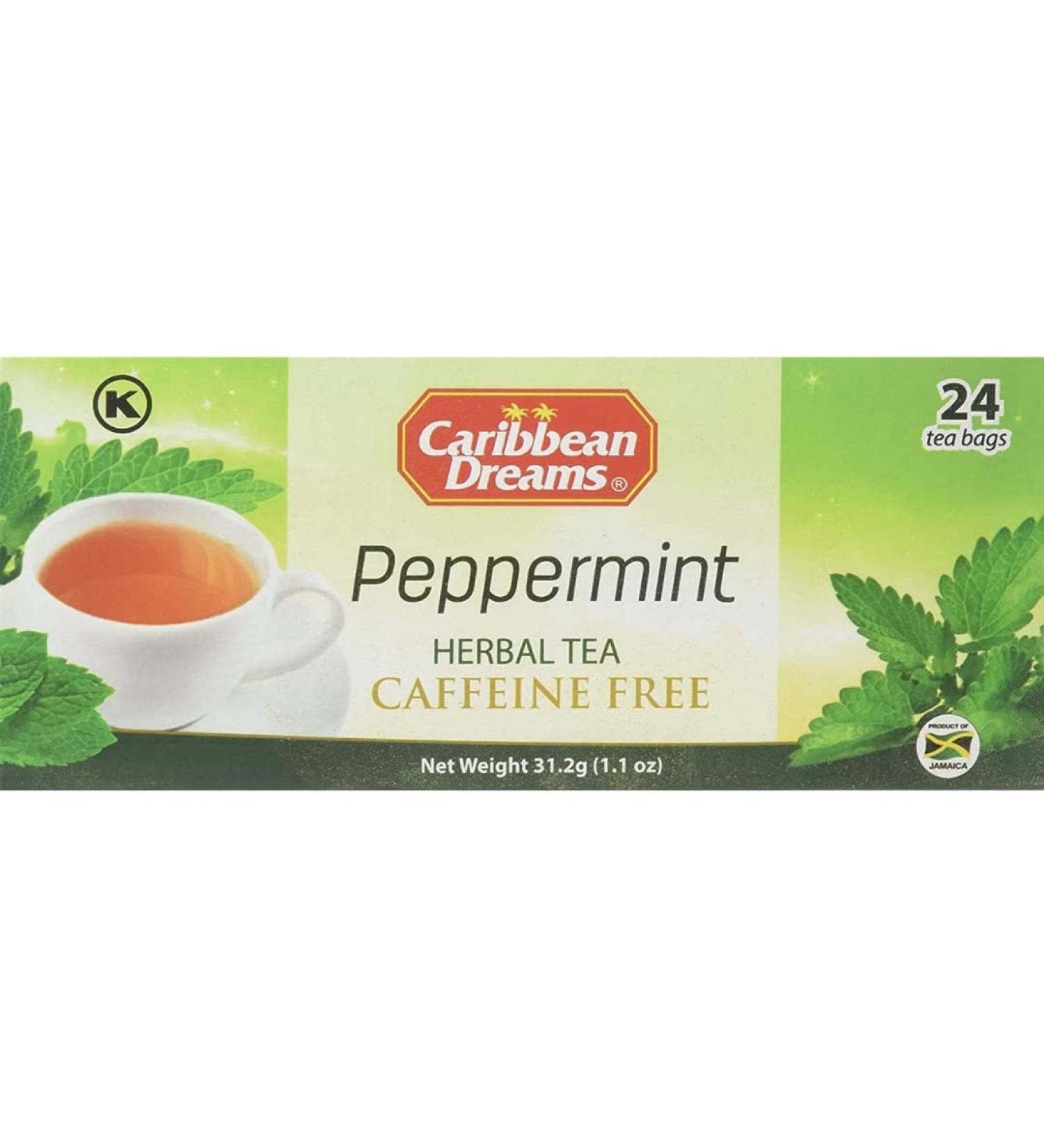2 x Caribbean Dreams Peppermint Tea 6 x 24 s