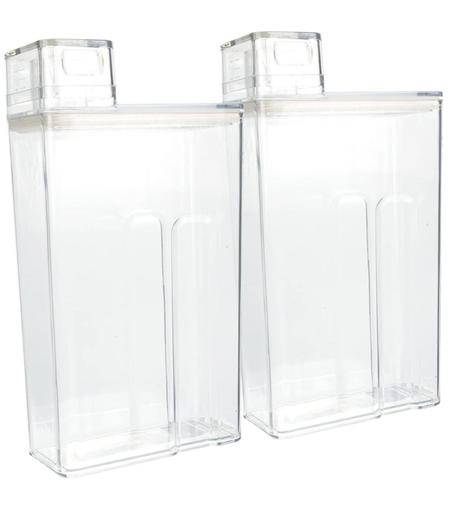 Healeved 2pcs Laundry Storage Box Tide Container Laundry Container Laundry Softener Fabric Softener Dispenser Laundry Room Storage The Pet Liquid Laundry Rack - Buy Online on GoSupps.com