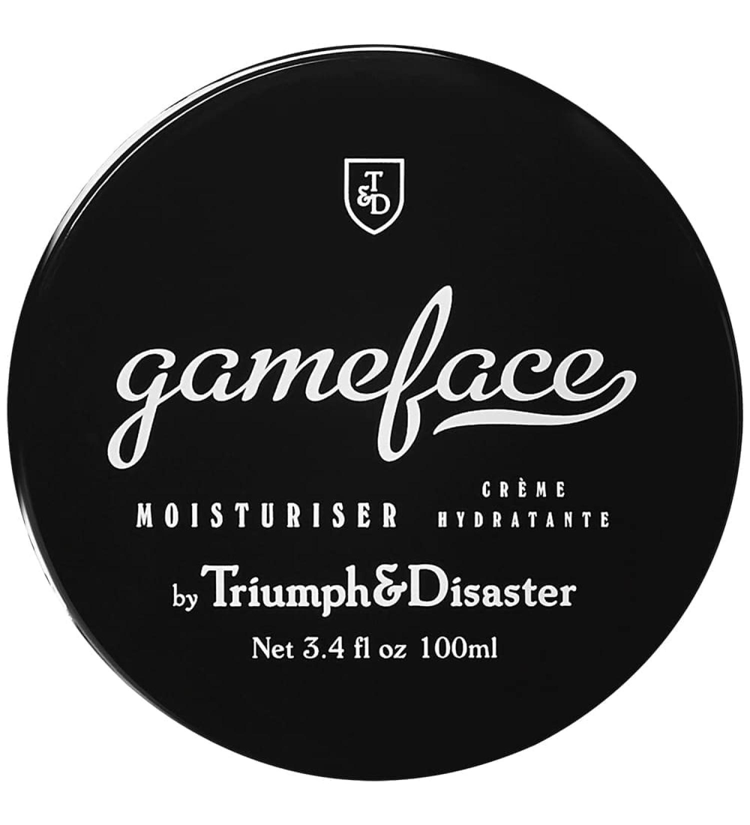 Buy Triumph & Disaster Gameface Moisture Cream 100ml - Jojoba Extract Horopito Oil Vitamin E - Hydrate Dry & Dull Skin - Fast International Shipping - Buy Online on GoSupps.com