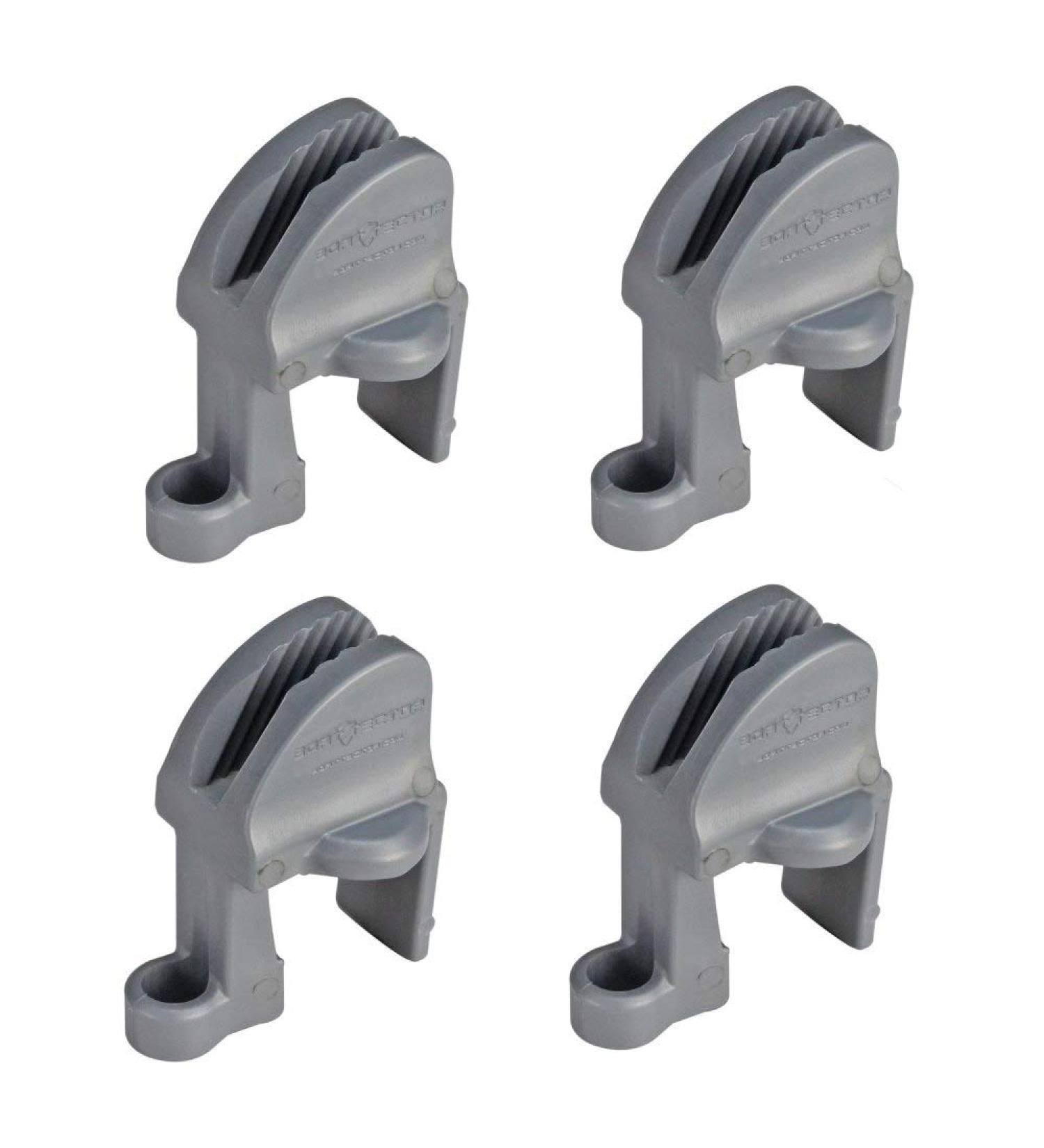 Extreme Max 3005.5061 BoatTector Quick Adjust Pontoon Rail Fender Hanger - Gray (Pack of 4) - Buy Online on GoSupps.com