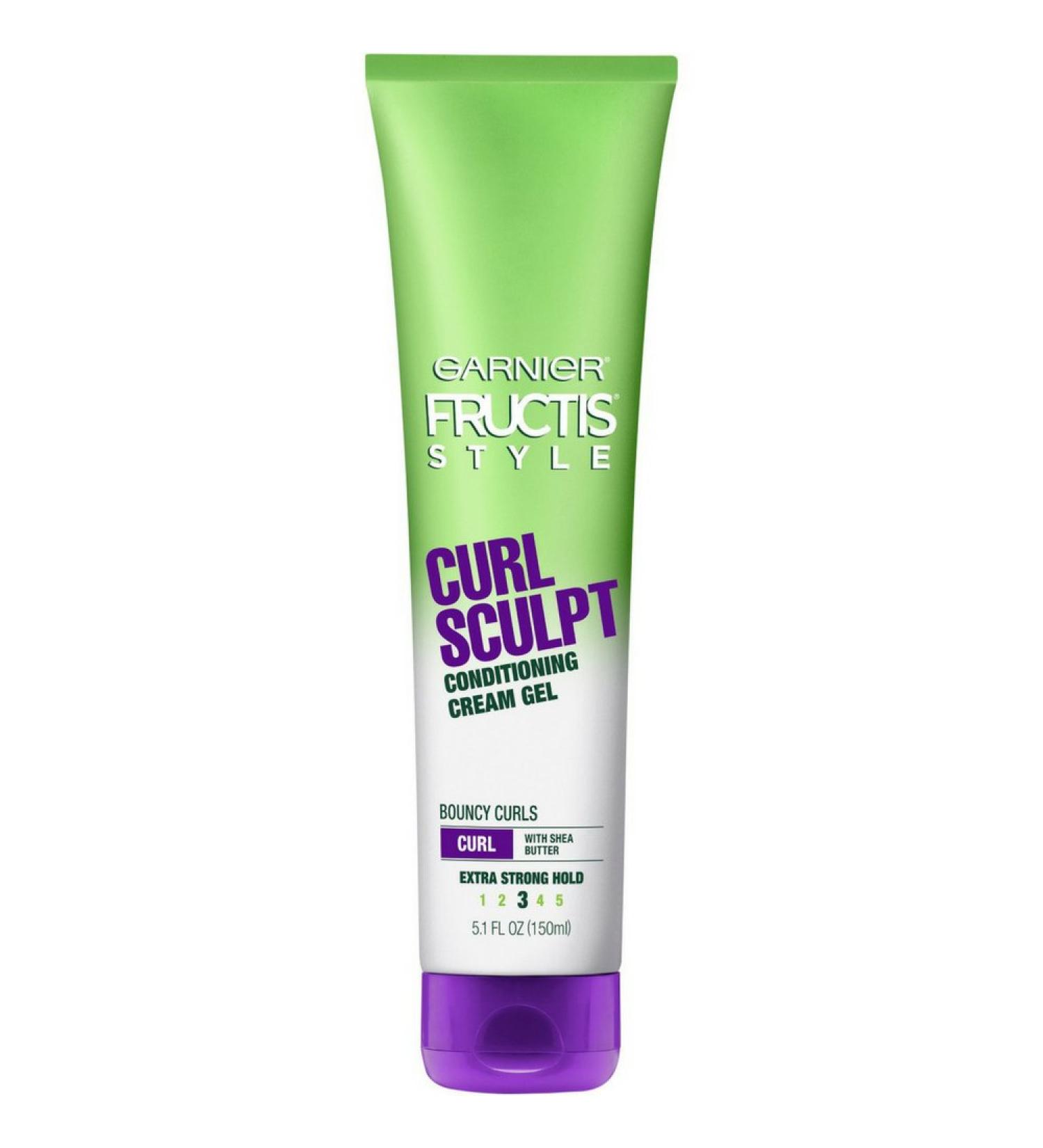 Garnier Fructis Style Curl Sculpt Conditioning Cream Gel 5 oz (Pack of 2)
