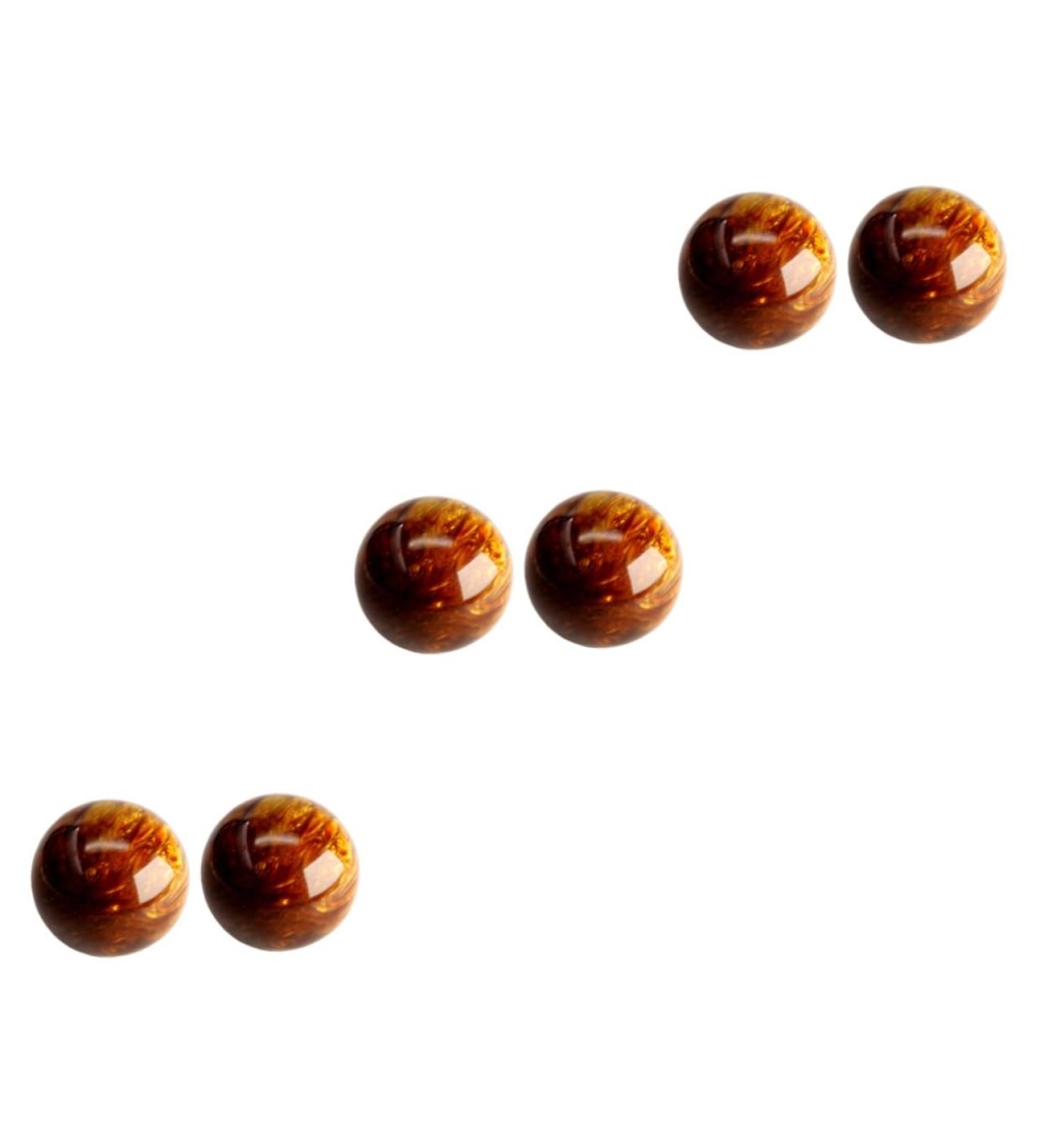 Healeved 6-Pc Wooden Baoding Ball Set | Chinese Health Balls for Massage & Fitness | International Shipping Available - Buy Online on GoSupps.com