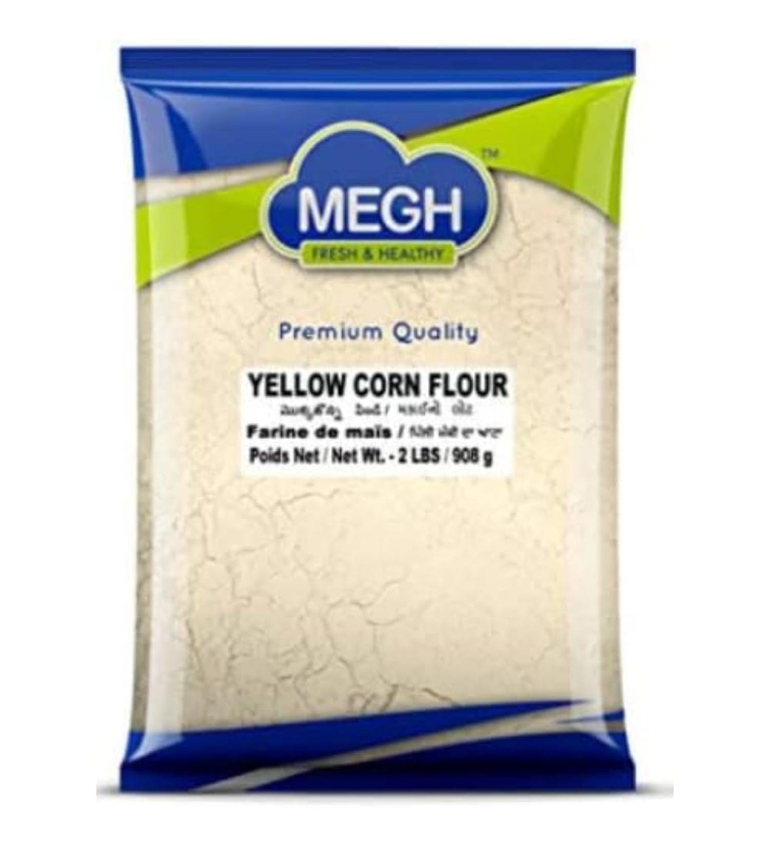 Megh Foods Corn Flour Yellow 2Lb - Buy Online on GoSupps.com