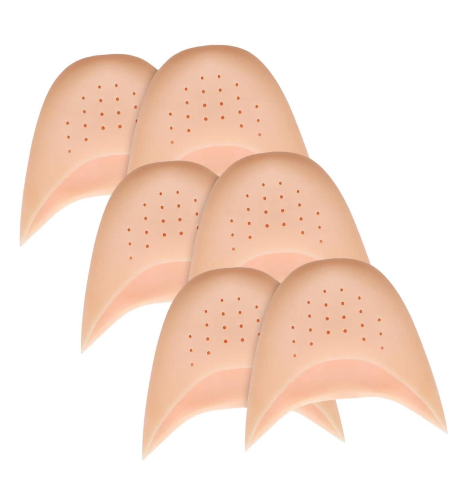 6pcs Hemoton Toe Protector Sleeves for Dancers - Reusable Toe Pads for Shoes - Buy Online on GoSupps.com