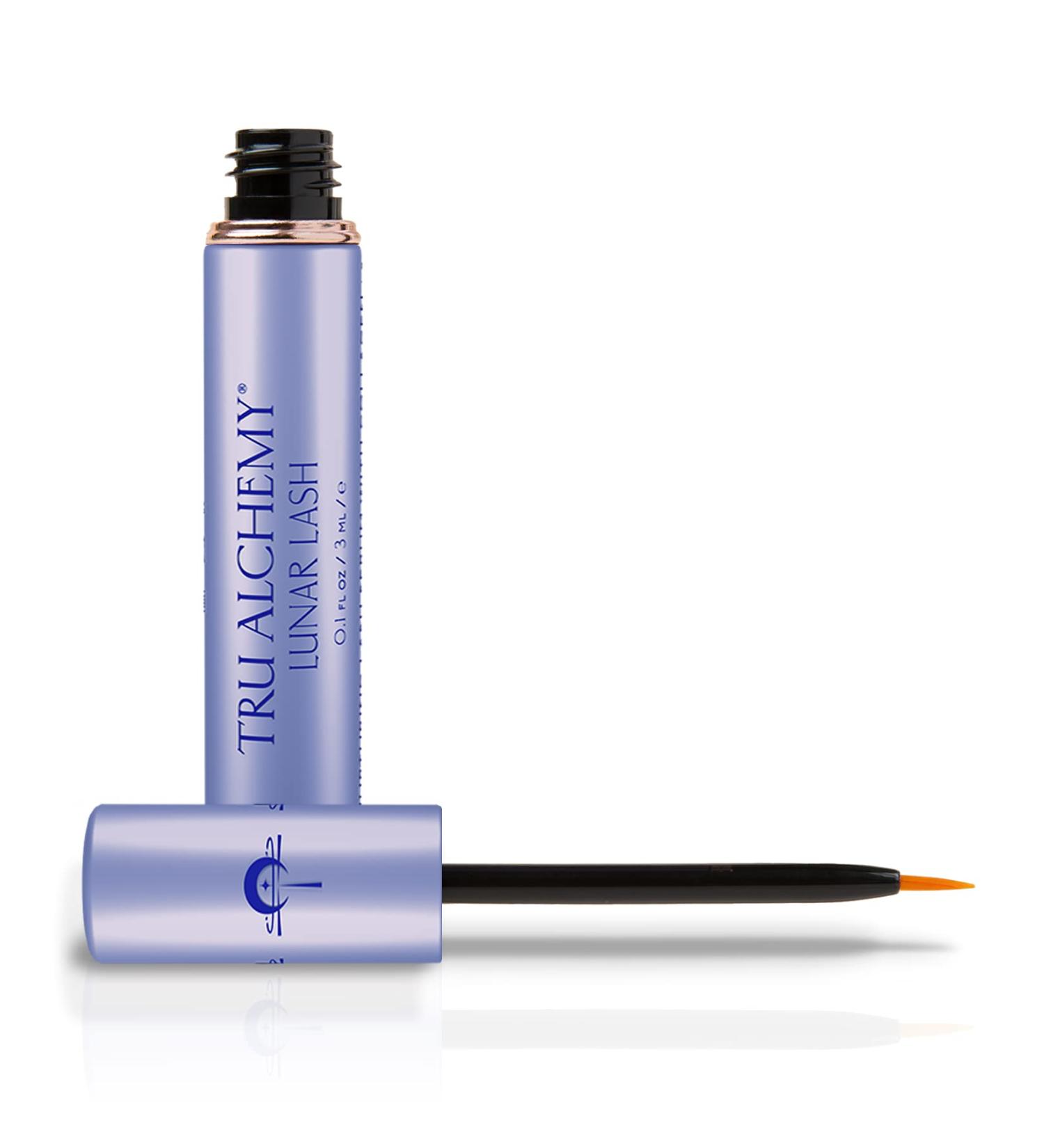 Lunar Lash by Tru Alchemy - Lash Boost Serum for Longer Voluminous Lashes with Keratin, Collagen & Hyaluronic Acid - 3ml - Buy Online on GoSupps.com