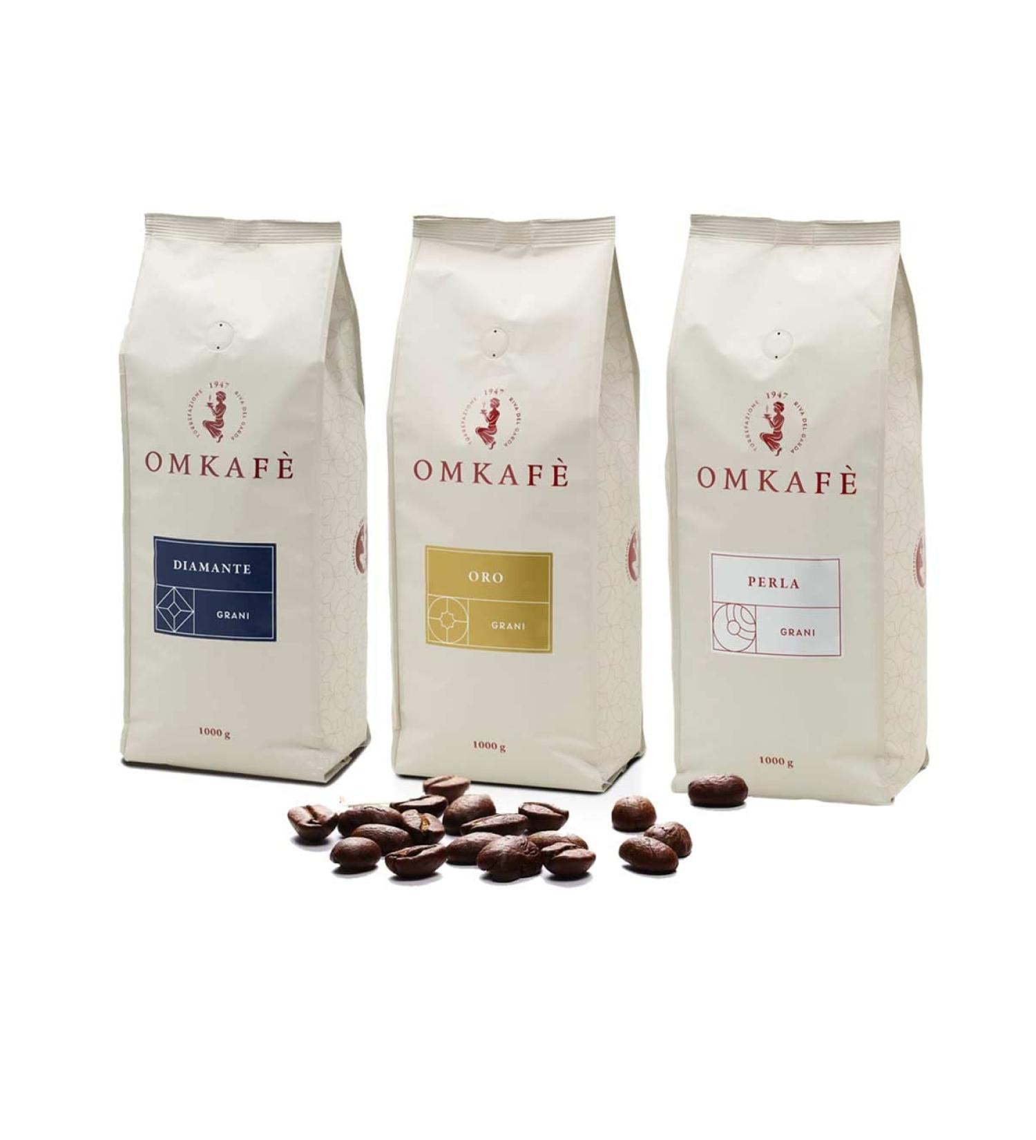  Atempause Kaffee Omkafe Best of Set Diamante/Oro/Perla 3 kg - Buy Online on GoSupps.com