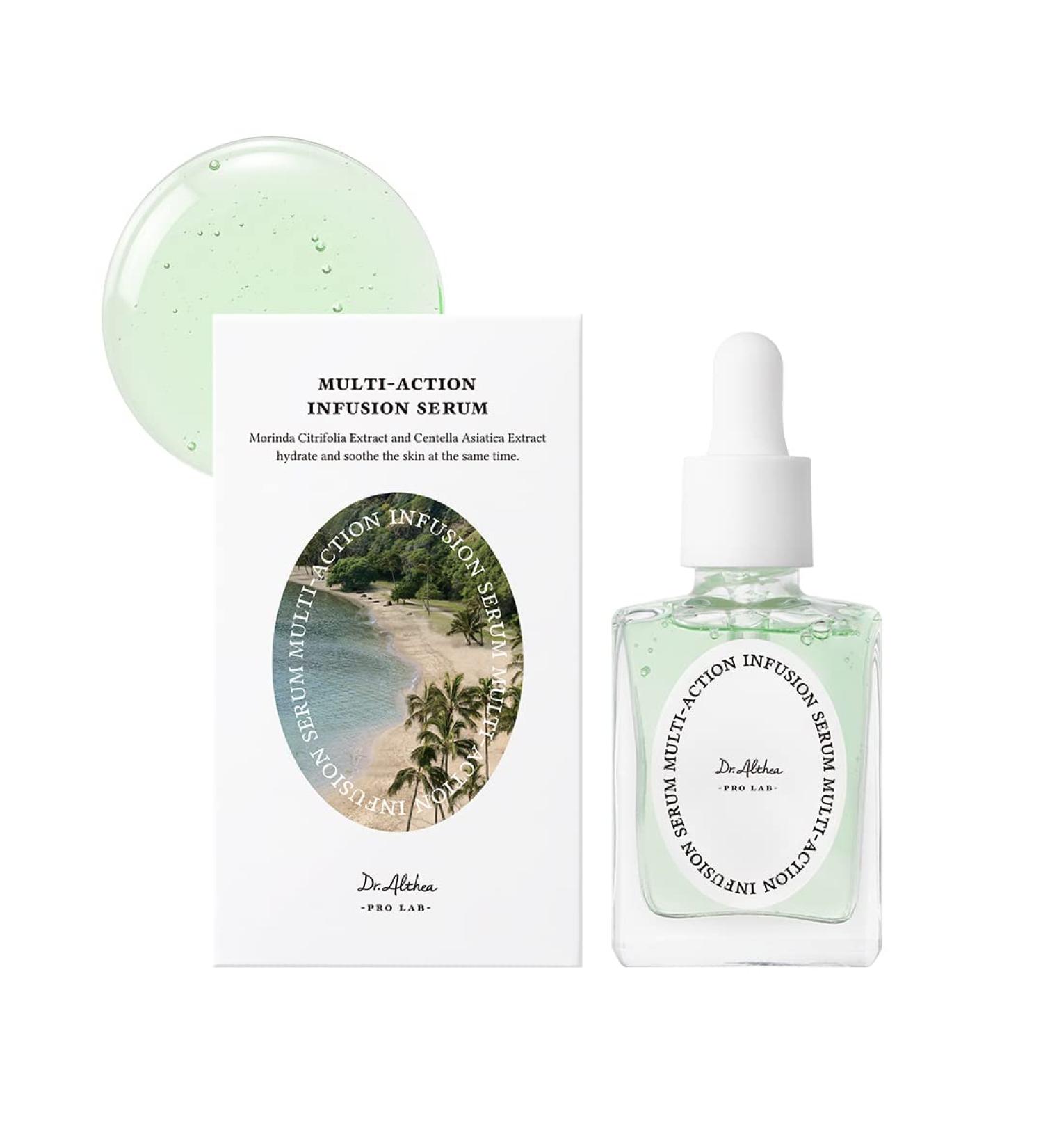 Dr. Althea Skin Relief Essence & Multi Action Infusion Serum - Vegan Korean Skincare for Soothing Nourishing & Even Skin Tone - Buy Online on GoSupps.com