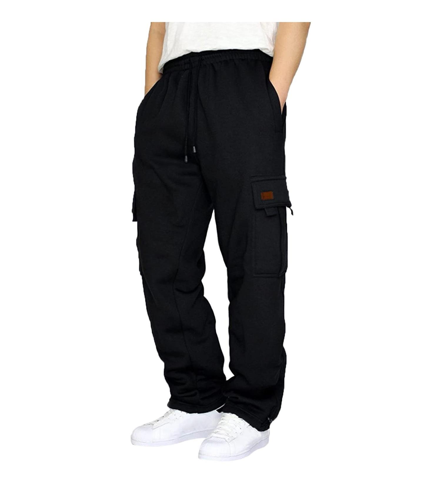 Men's Slim Fit Jogger Sweatpants with Pockets | Big and Tall Sizes Available - Buy Online on GoSupps.com
