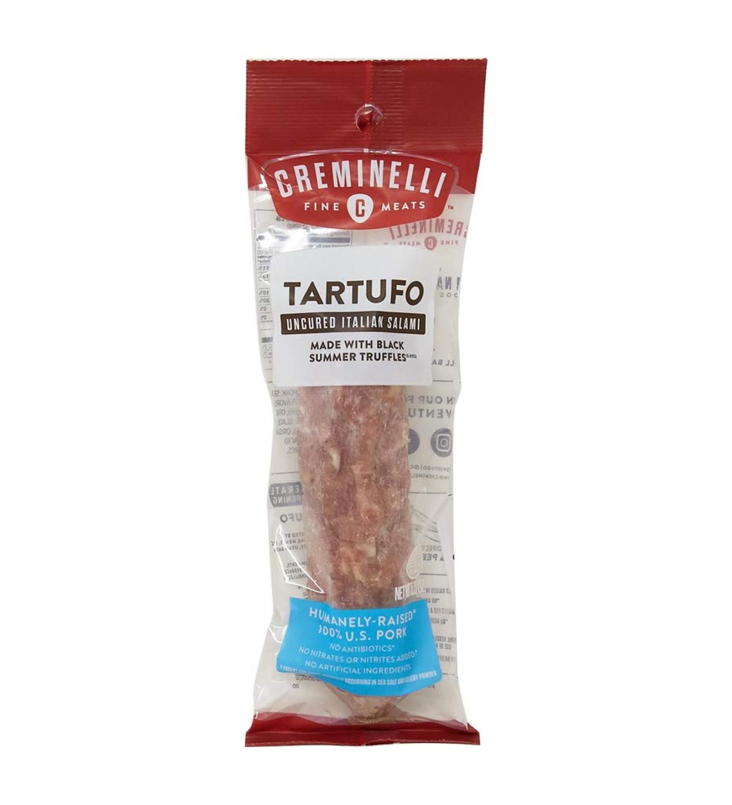 Creminelli - Italian Artisan Handcrafted Fine Meats, Tartufo Salami, 5.5 Ounce