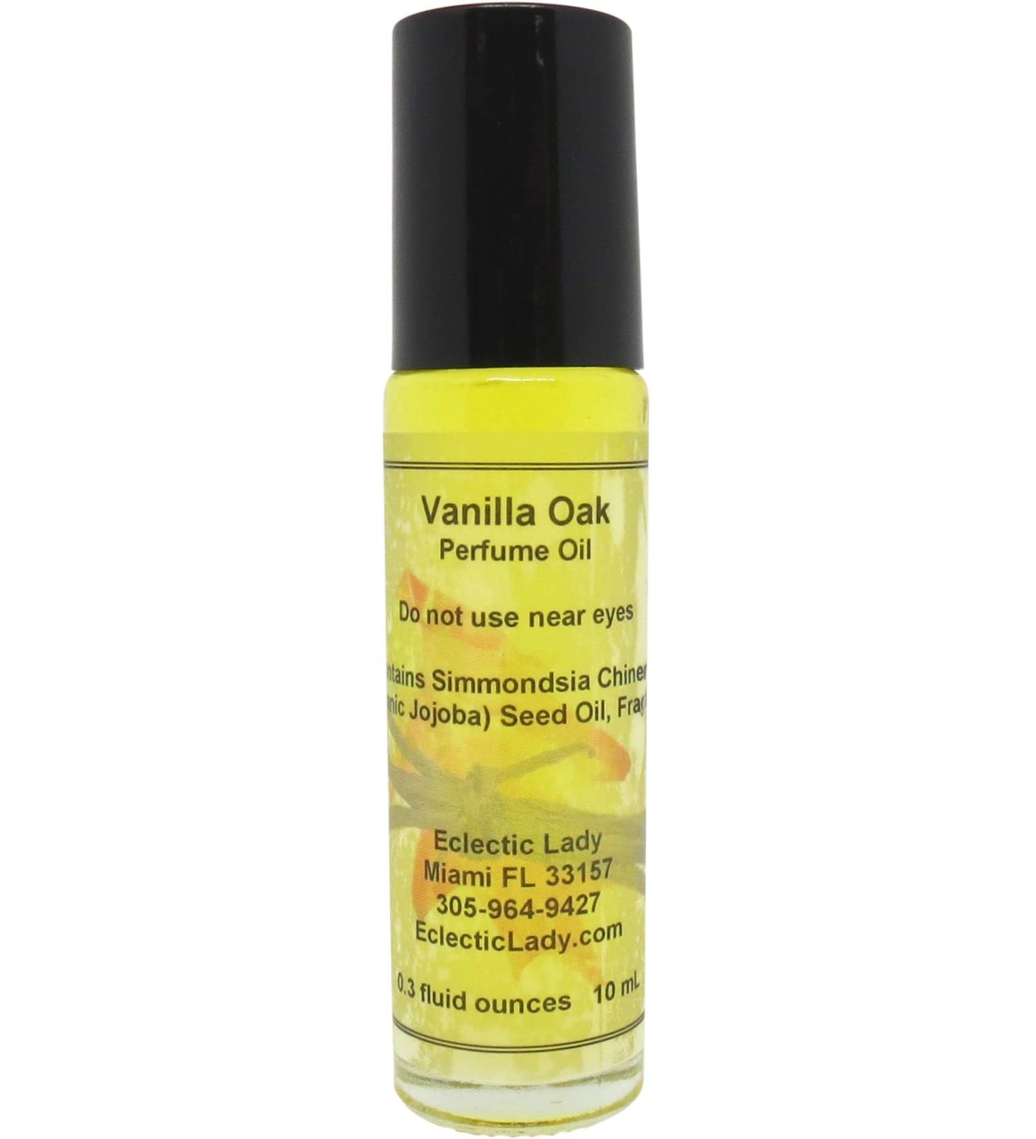 Vanilla Oak Perfume Oil | 0.3 Oz Roll-On Fragrance | Long-Lasting Scent with Essential Oils | Portable & Perfect for Daily Use - Buy Online on GoSupps.com