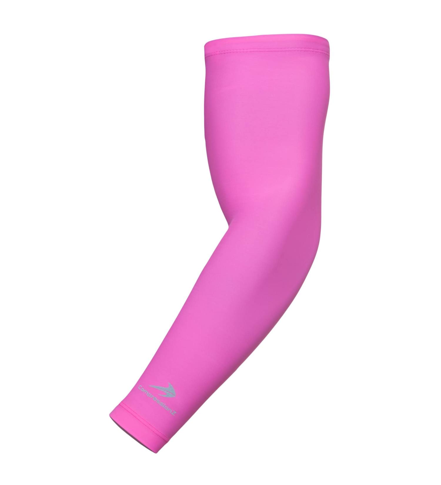 CompressionZ UV Protection Elbow Sleeve Pink - Men & Women - Size L - Buy Online on GoSupps.com