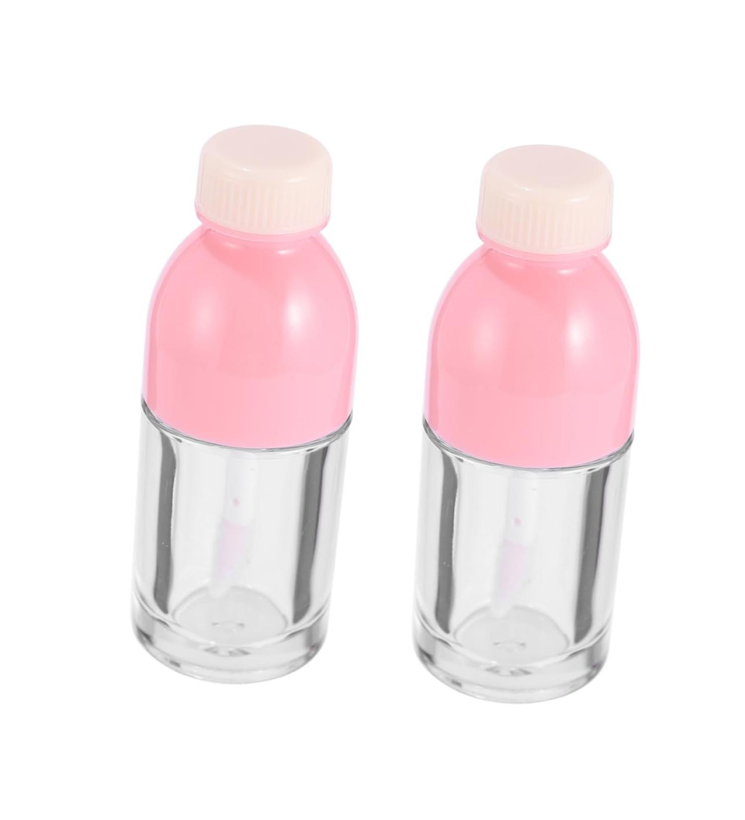 Homoyoyo Lot De 10 Bouteilles De Brillant L vres Vides Petit Format Transparent Flacons En Plastique Pour Gloss Portable Usage Voyage Et Maquillage Couleur Rose  - Buy Online on GoSupps.com