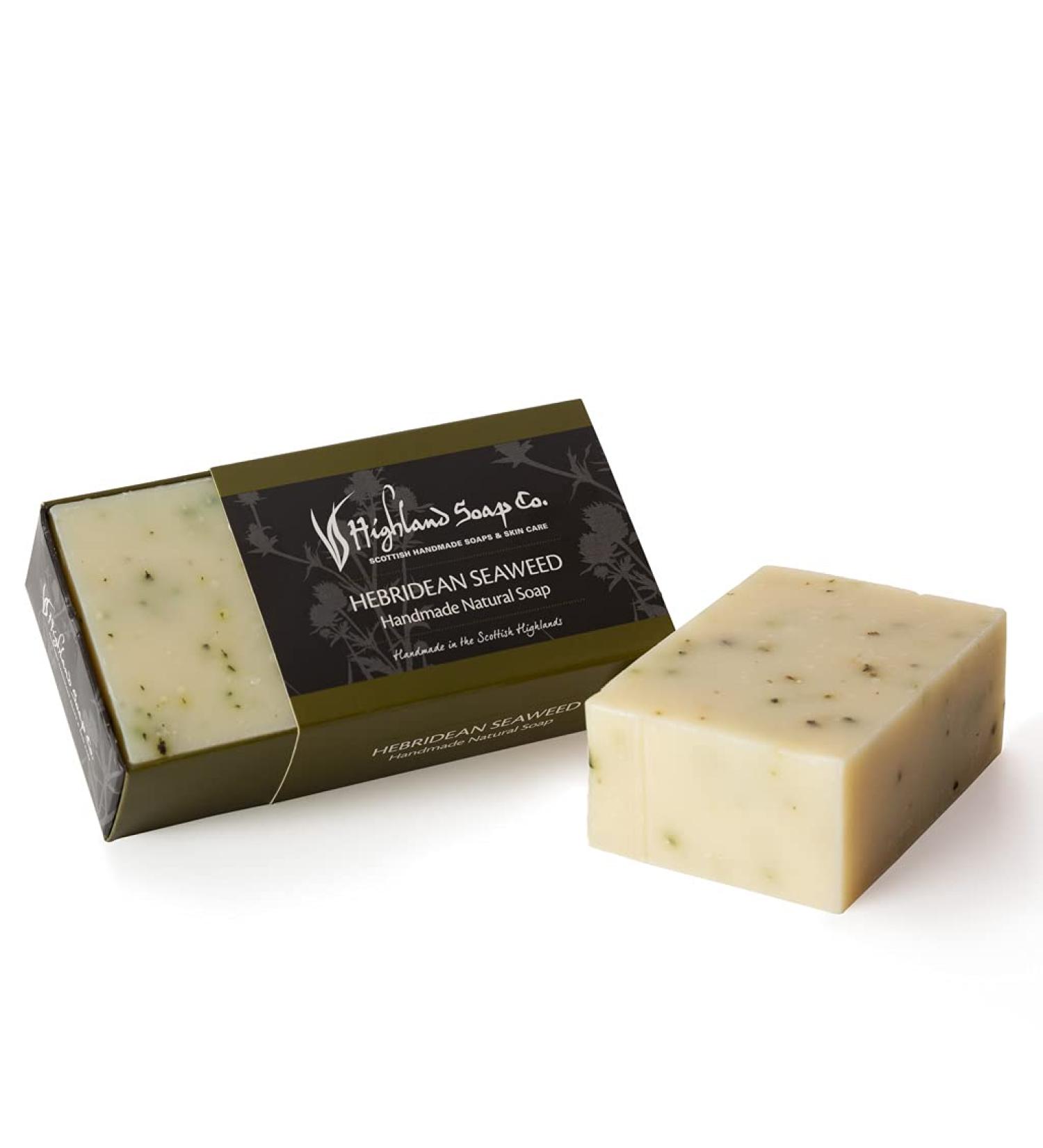 The Highland Soap Company Hebridean Seaweed Handmade Soap 190g