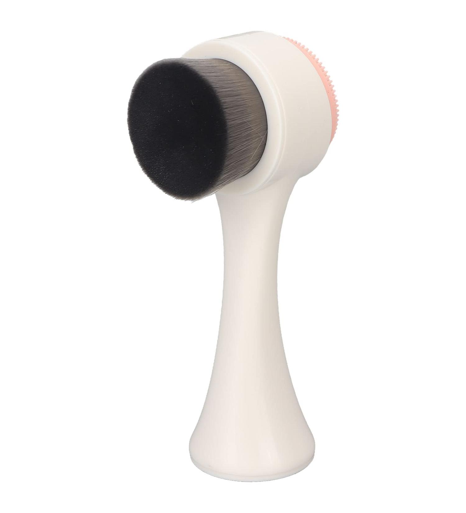 Facial Cleansing Brush - Soft Dual Purpose Exfoliator & Massage Tool for Effortless Makeup Removal | Shop Beauty Care Worldwide - Buy Online on GoSupps.com