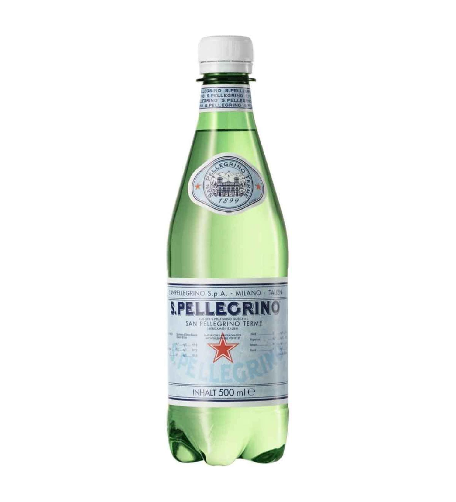 SanPellegrino Pack of 24 bottles of natural mineral water 24 x 500 ml