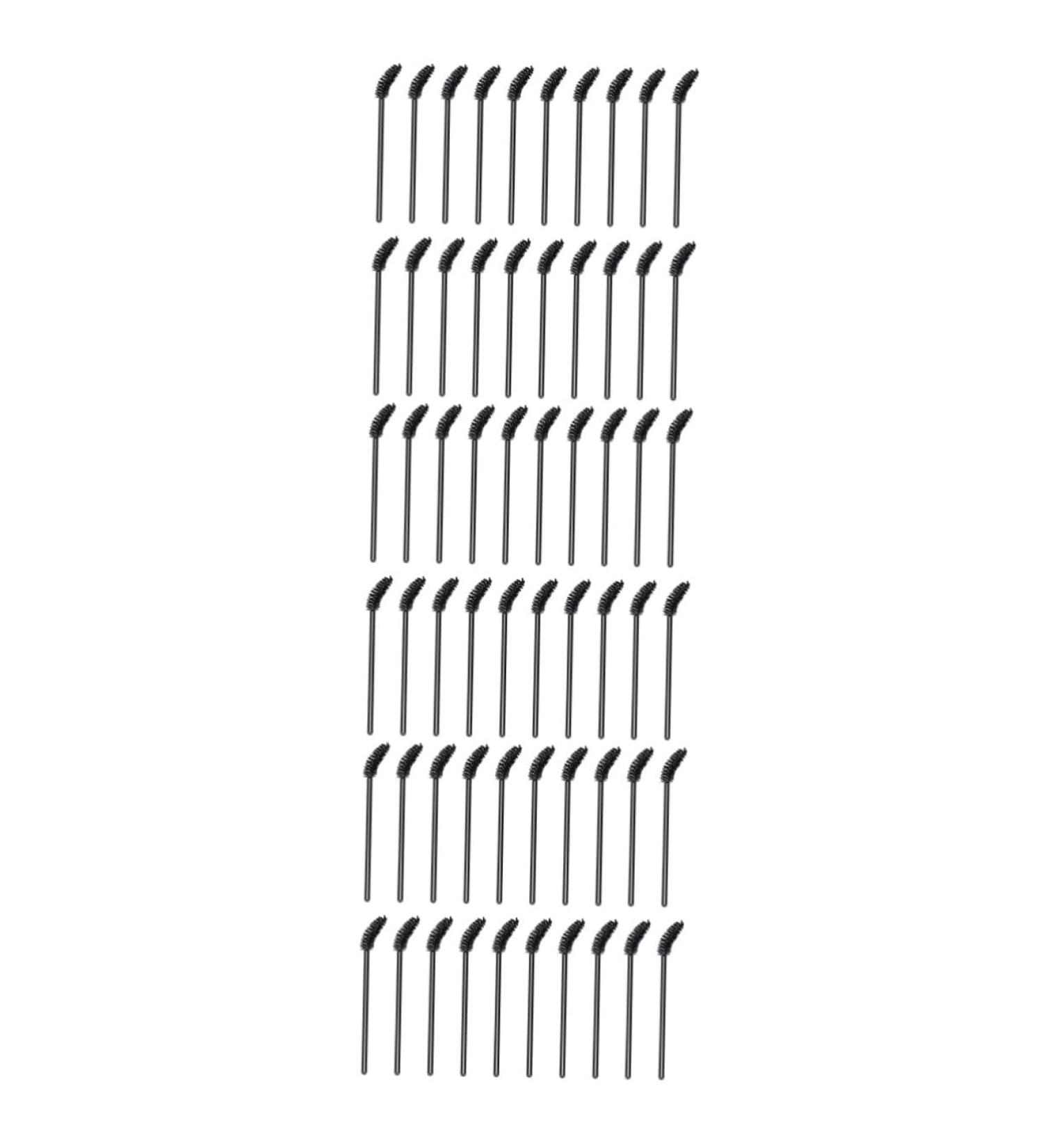 FRCOLOR 150 Pcs Elbow Mascara Brush Lash Lengthening Mascara Black Lash Makeup Practicing 9.7x0.6cmx3pcs Blackx3pcs - Buy Online on GoSupps.com