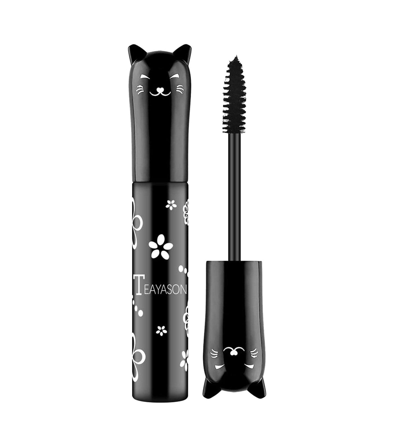Cat Eye French Extreme Length Mascara Eyes Voluminous Makeup 6 Colors Waterproof Fast Dry Eyelashes Curling Lengthening Dermatologist & Ophthalmologist Tested Paraben & Greatideal - Buy Online on GoSupps.com
