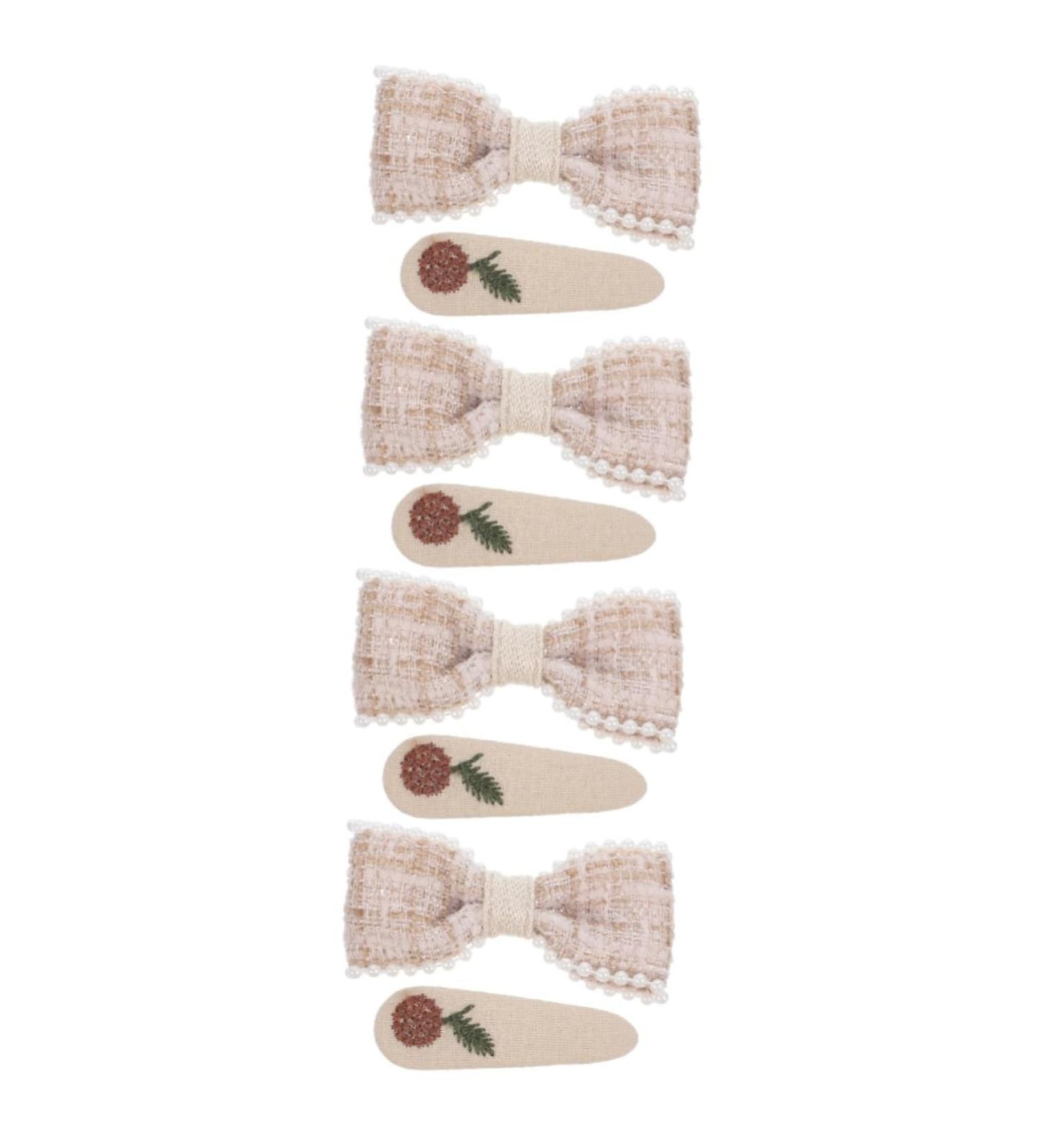 COHEALI 4 Sets kid hair accessories kids hair clips for girls hair accessory for women girls barrettes for hair vintage hair clips kids hair accessories bow tie headgear Miss Metal - Buy Online on GoSupps.com