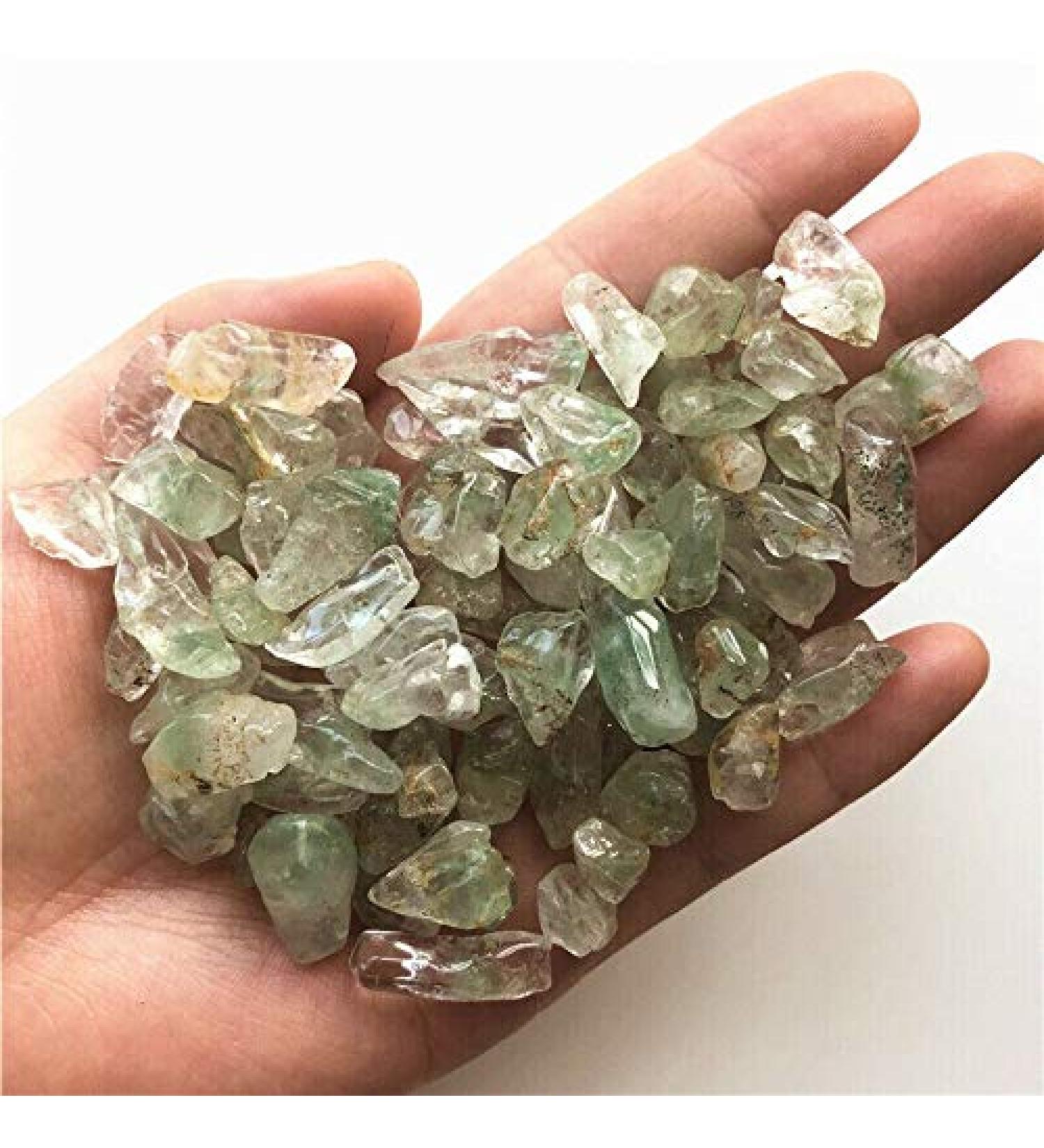 10-20mm Natural Green Ghost Phantom Stone Crystal Quartz Gemstone Specimen Natural Quartz Crystals 100g Stone Mineral Specimen - Buy Online on GoSupps.com