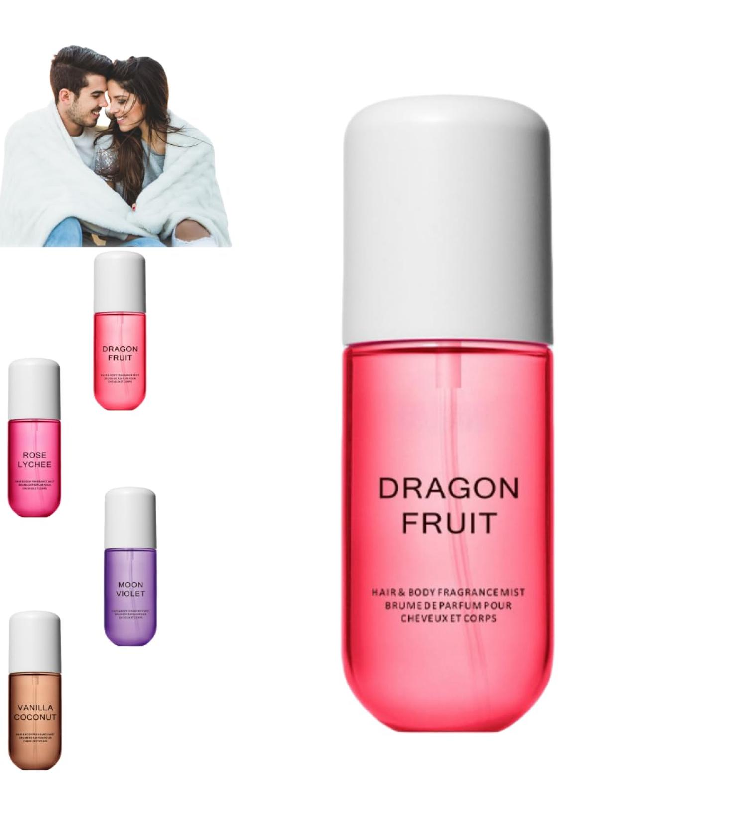 New Koec Vanilla Coconut Perfume Vanilla Skin Full Size Body Spray Vanilla Coconut Hair and Body Fragrance Spray Travel Size Refillable Perfume Vanilla Skin Perfume Dragon Fruit - Buy Online on GoSupps.com