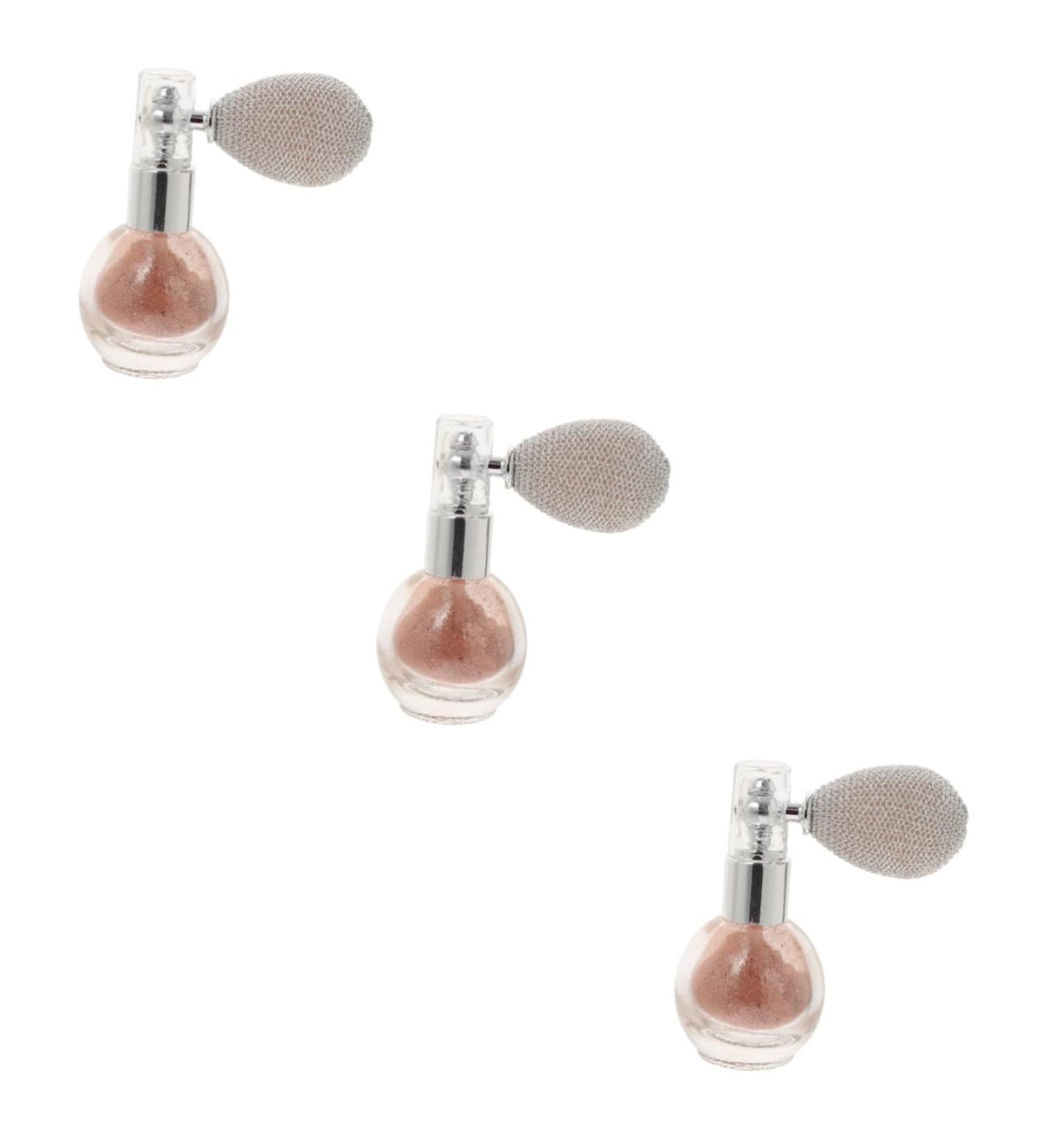 3pcs Body Glitter Spray & Highlighter Powder - Shimmering Makeup for All Skin Types | International Shipping - Buy Online on GoSupps.com
