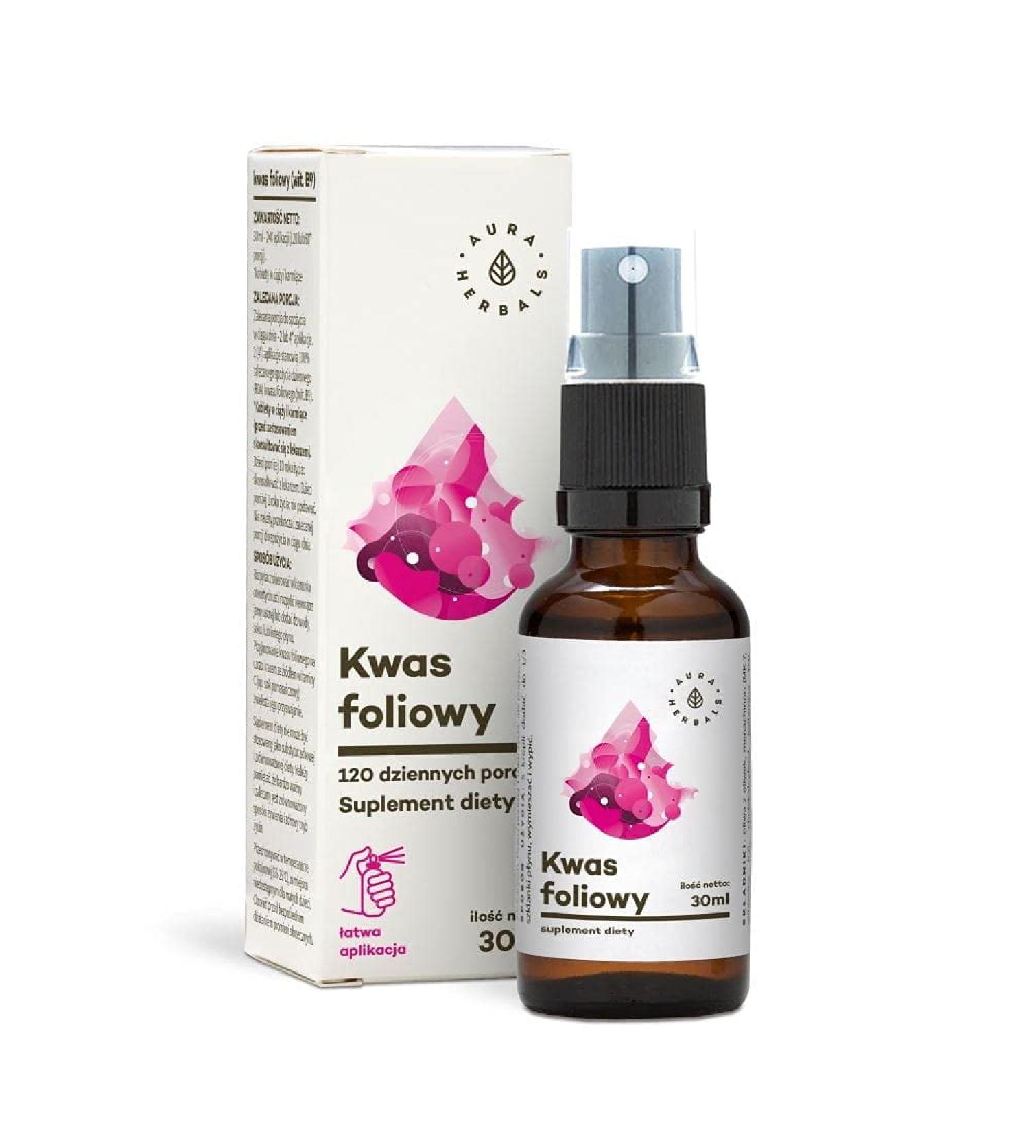 Aura Herbals from Kwas folio wy 30 ml per piece 1 x 10 grams